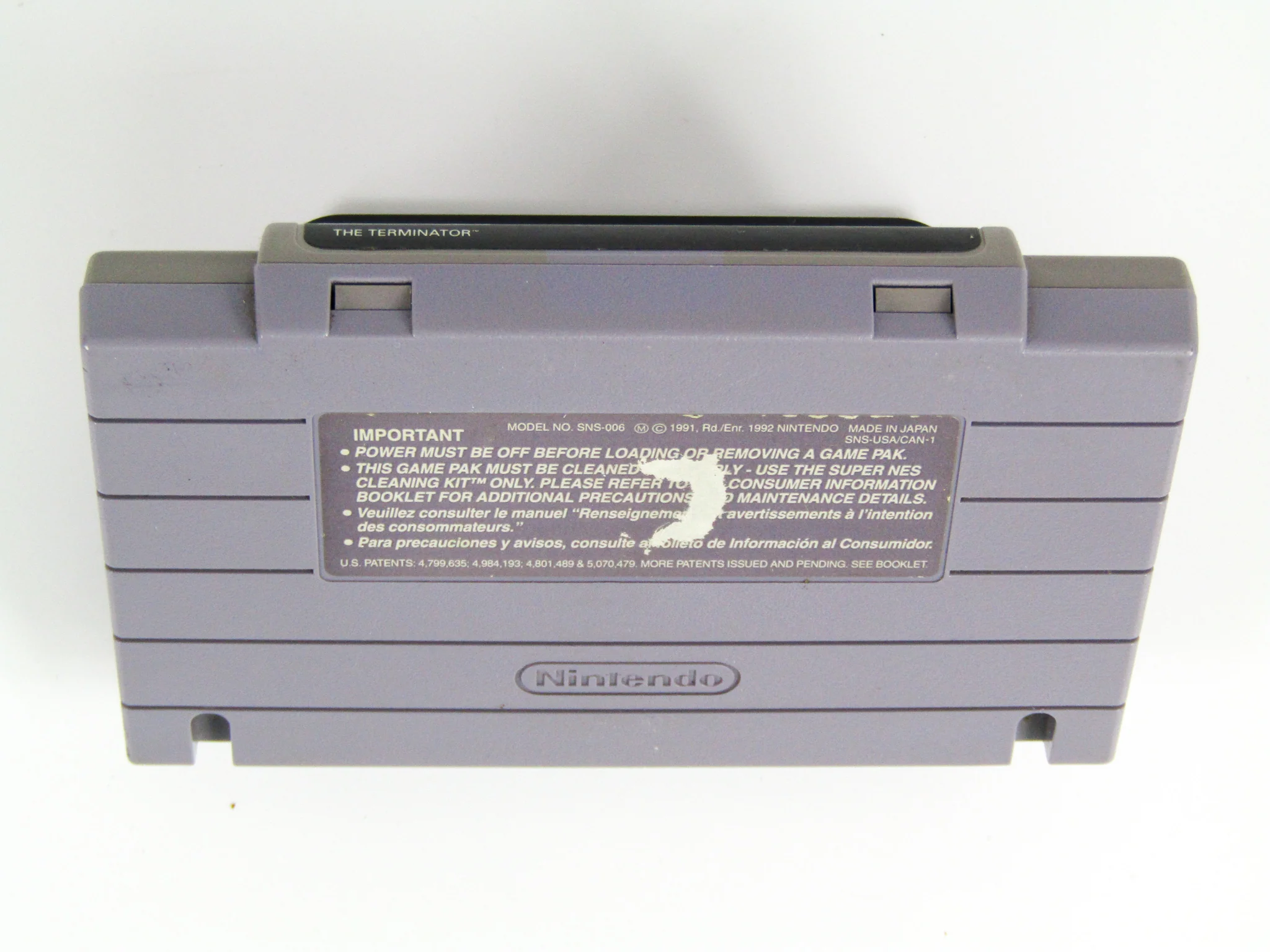 Terminator (Super Nintendo / SNES) - Image 2