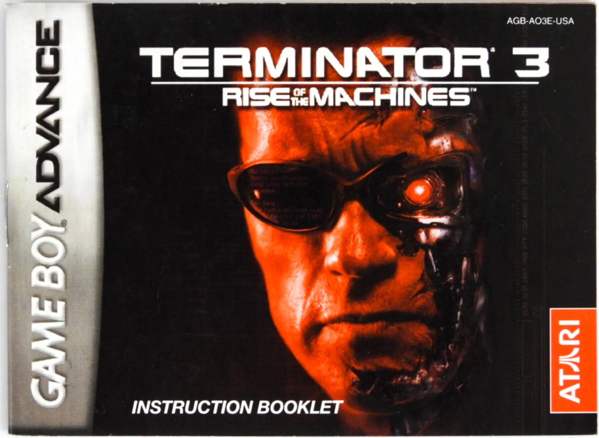 Terminator 3 Rise of the Machines [Manual] (Nintendo Game Boy Advance / GBA) - Image 3