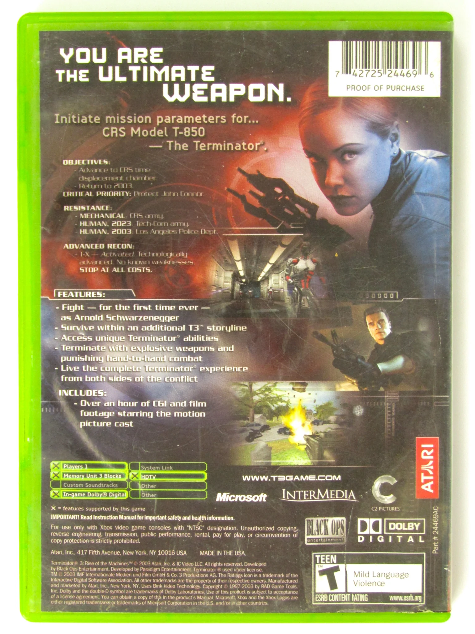 Terminator 3: Rise Of The Machines (Xbox) - Image 4