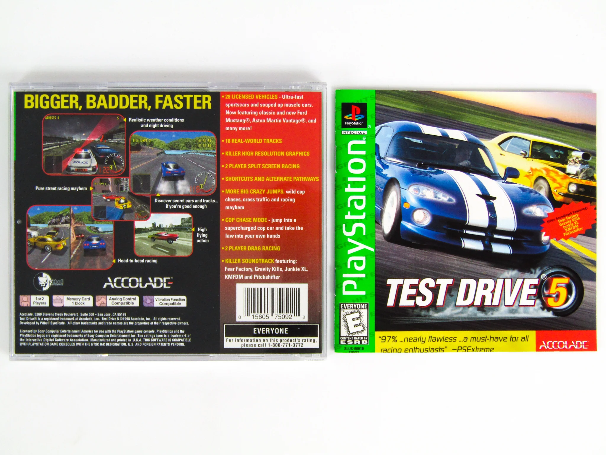 Test Drive 5 [Greatest Hits] (PlayStation / PS1) - Image 2