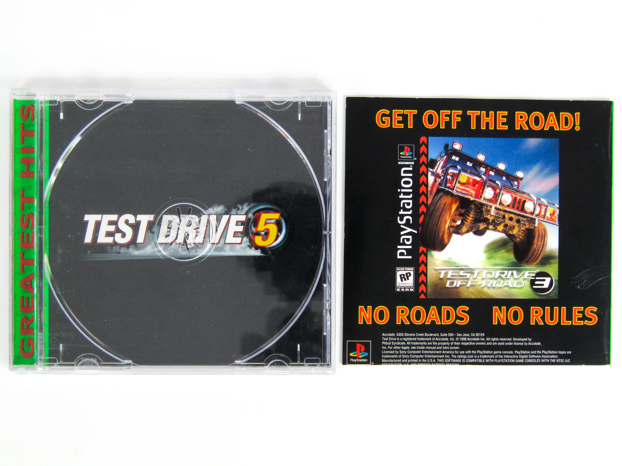 Test Drive 5 [Greatest Hits] (PlayStation / PS1) - Image 3
