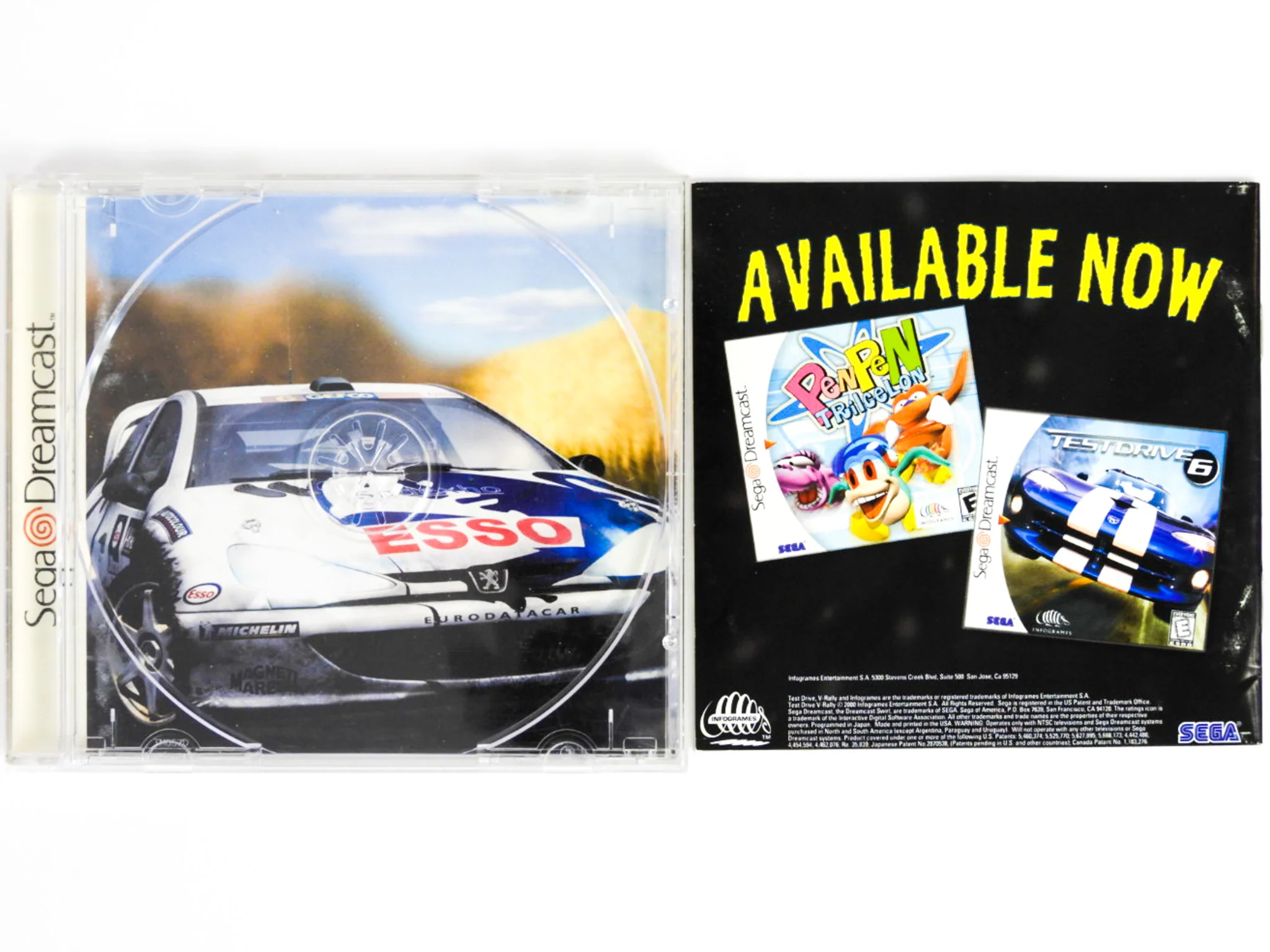Test Drive V-Rally (Sega Dreamcast) - Image 3