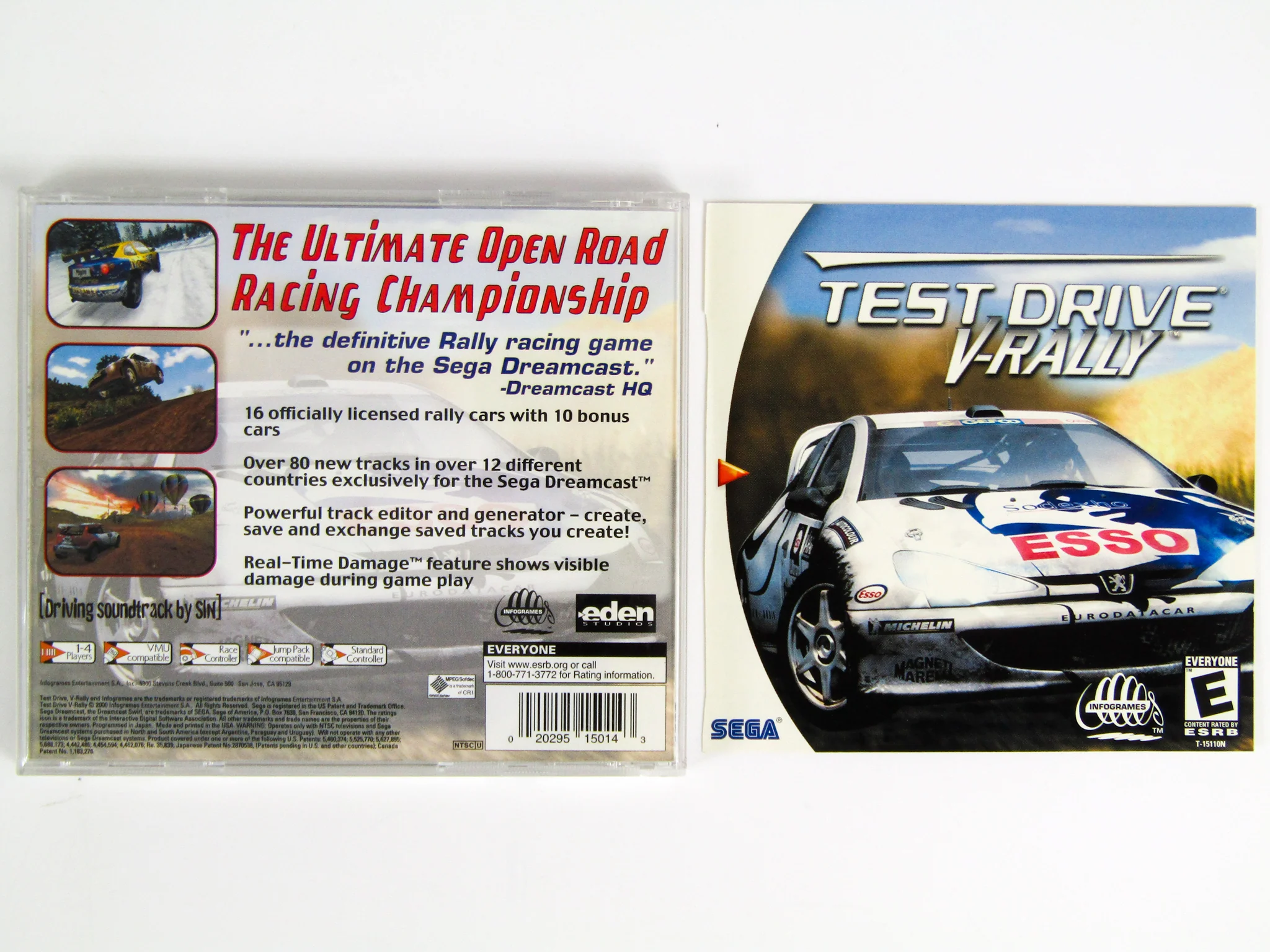 Test Drive V-Rally (Sega Dreamcast) - Image 5