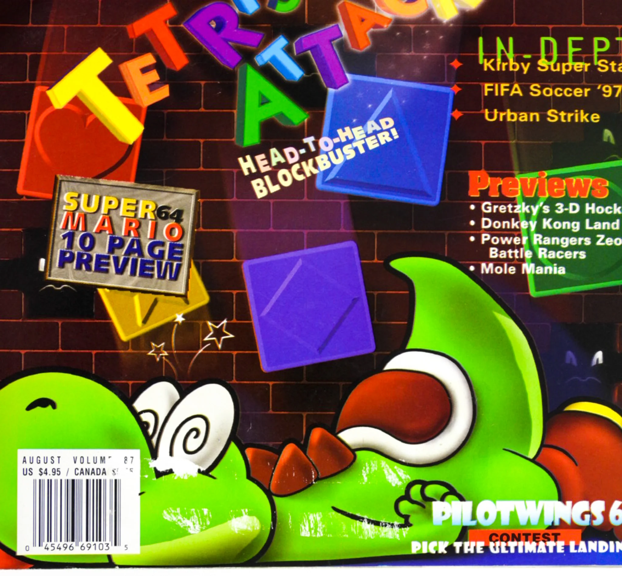 Tetris Attack [Volume 87] [Nintendo Power] (Magazines) - Image 3