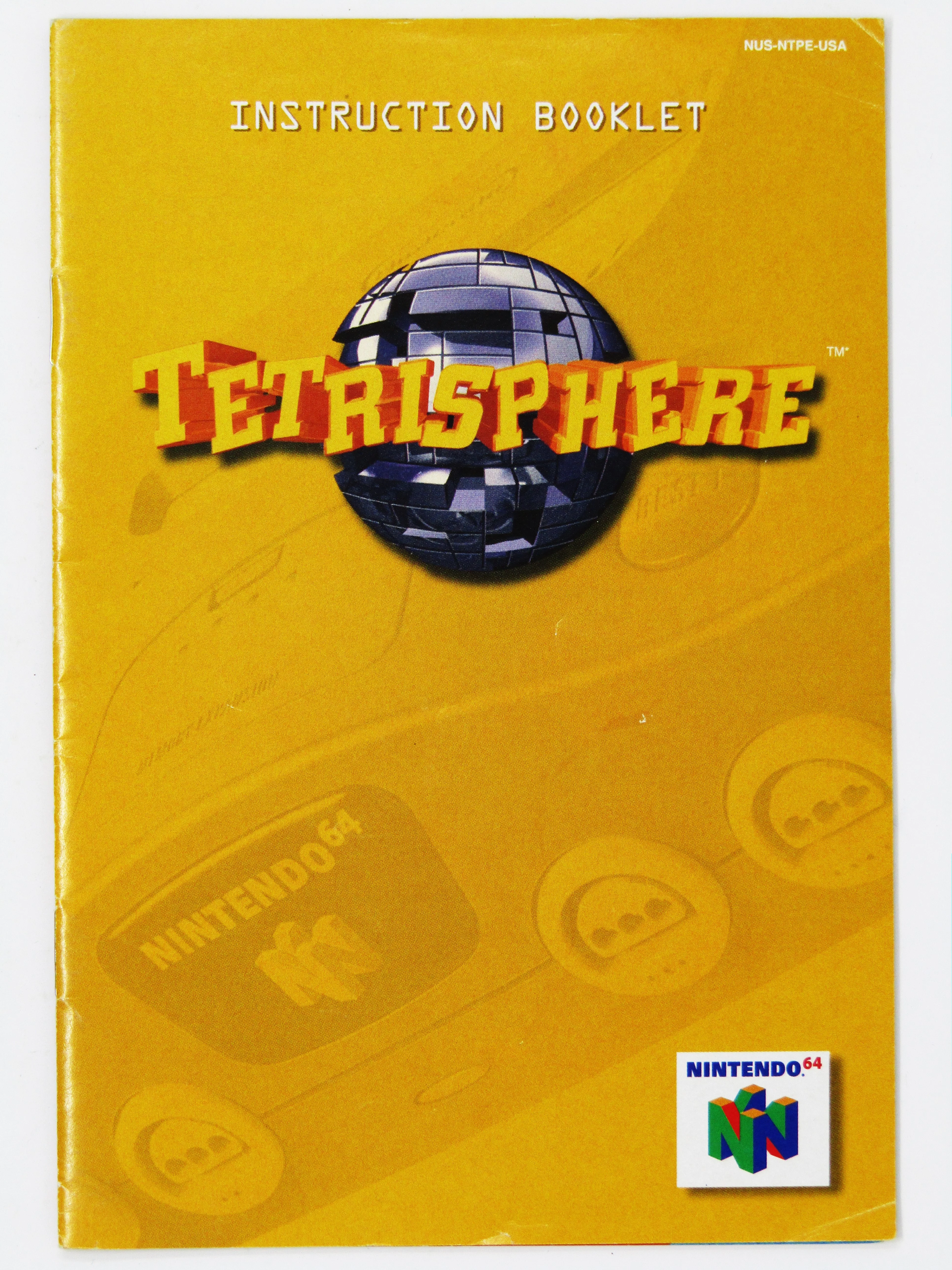 Tetrisphere [Manual] (Nintendo 64 / N64) - Image 3