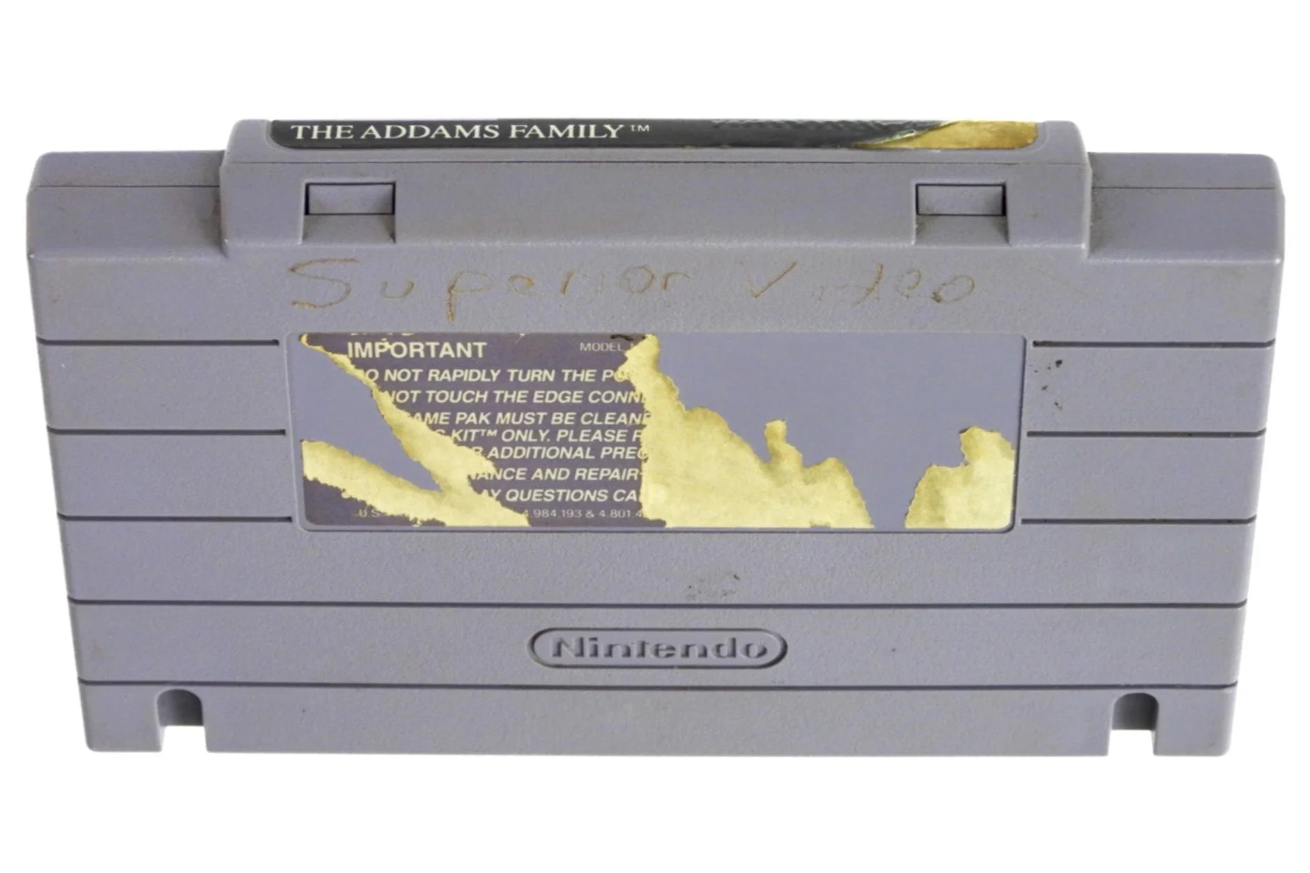 The Addams Family (Super Nintendo / SNES) - Image 8