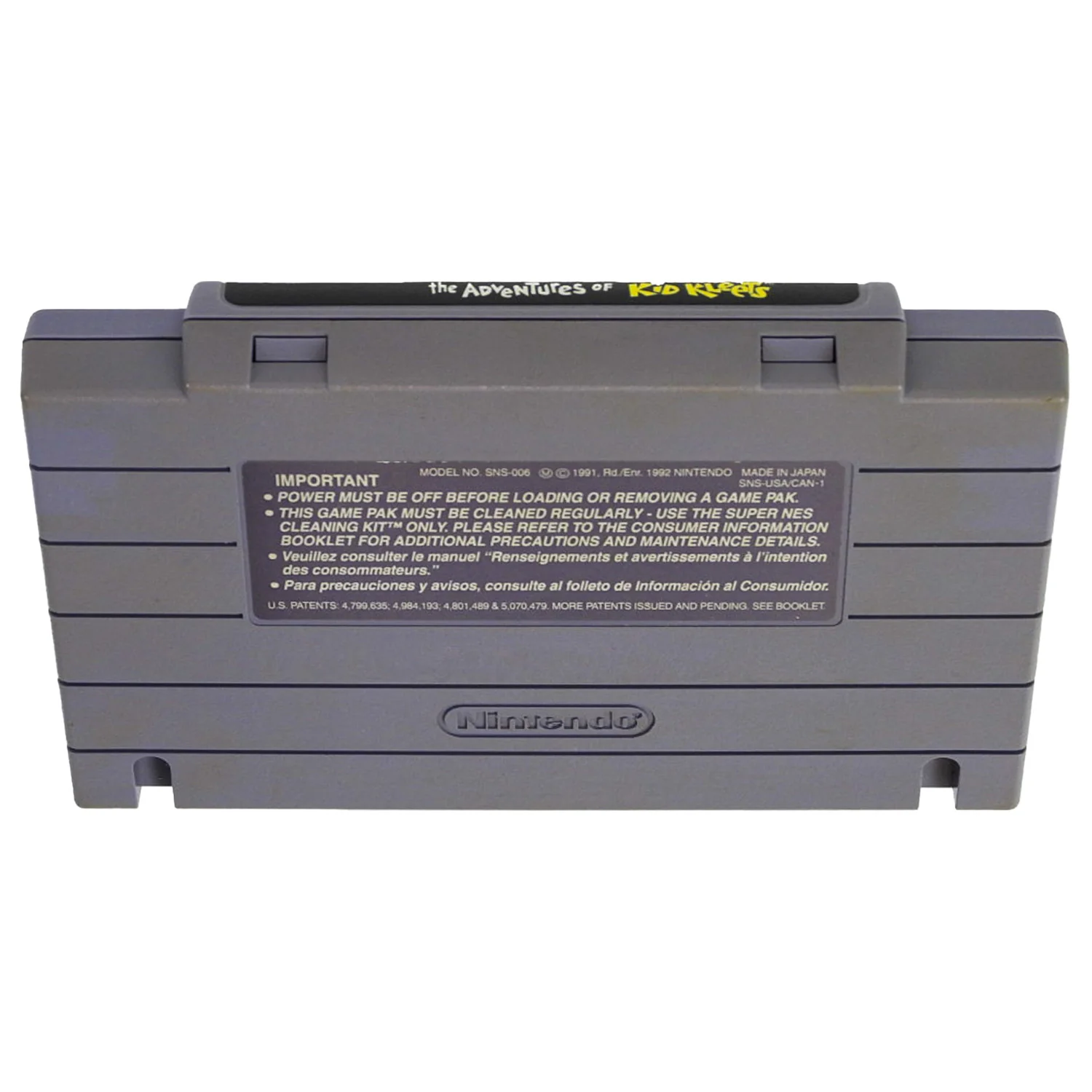 The Adventures Of Kid Kleets (Super Nintendo / SNES) - Image 2