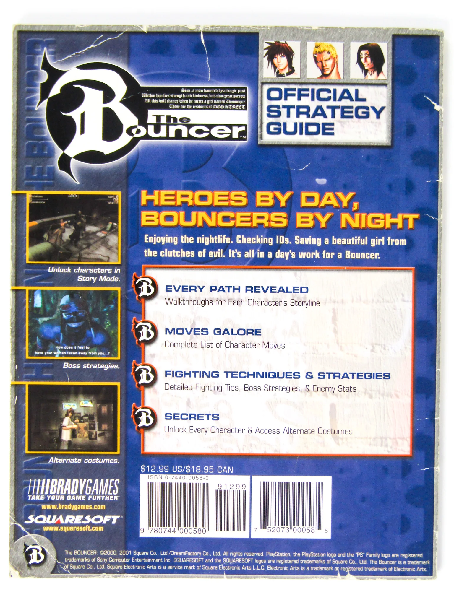 The Bouncer [Brady Games] (Game Guide) - Image 2