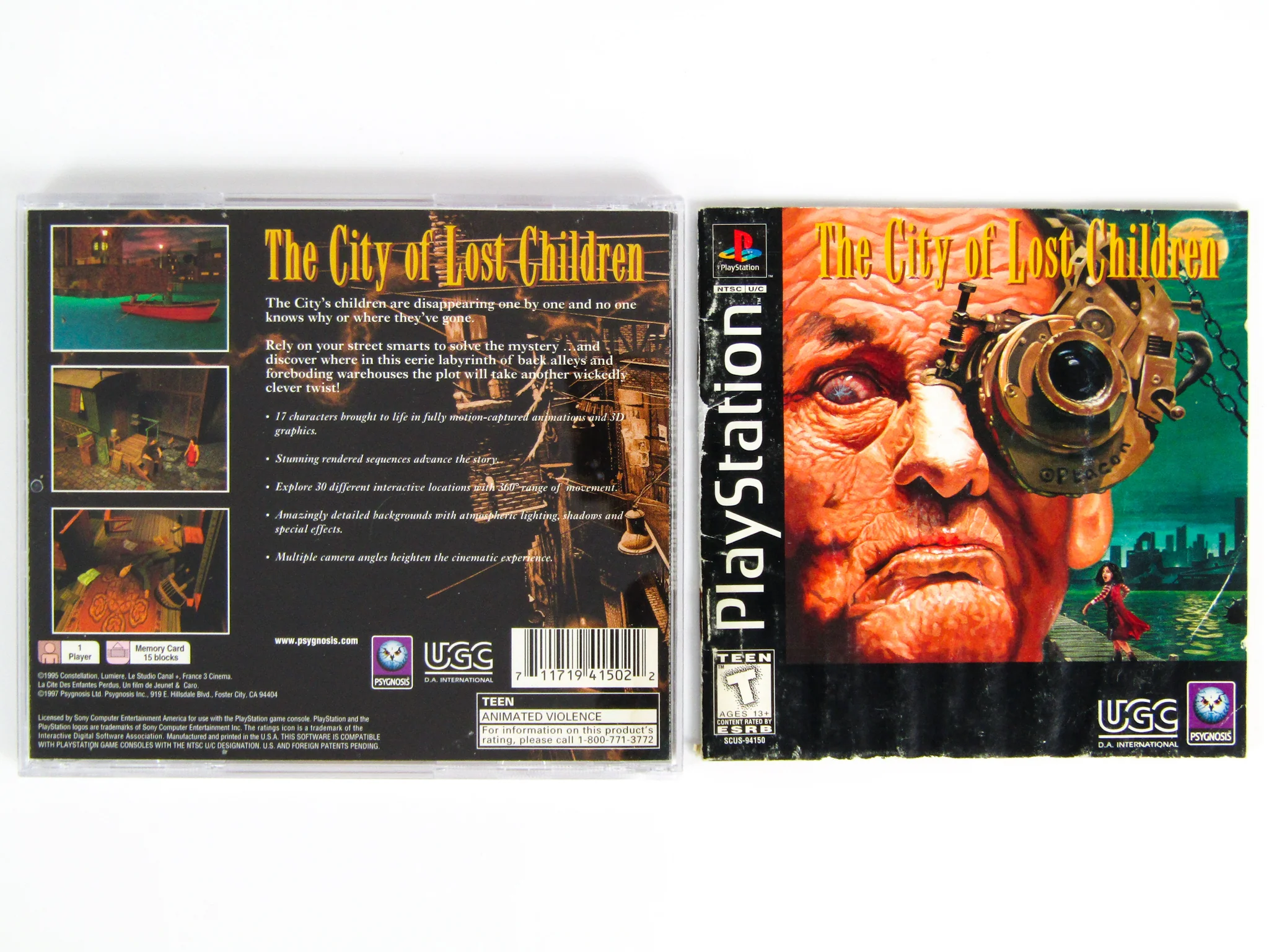 The City Of Lost Children (PlayStation / PS1) - Image 2