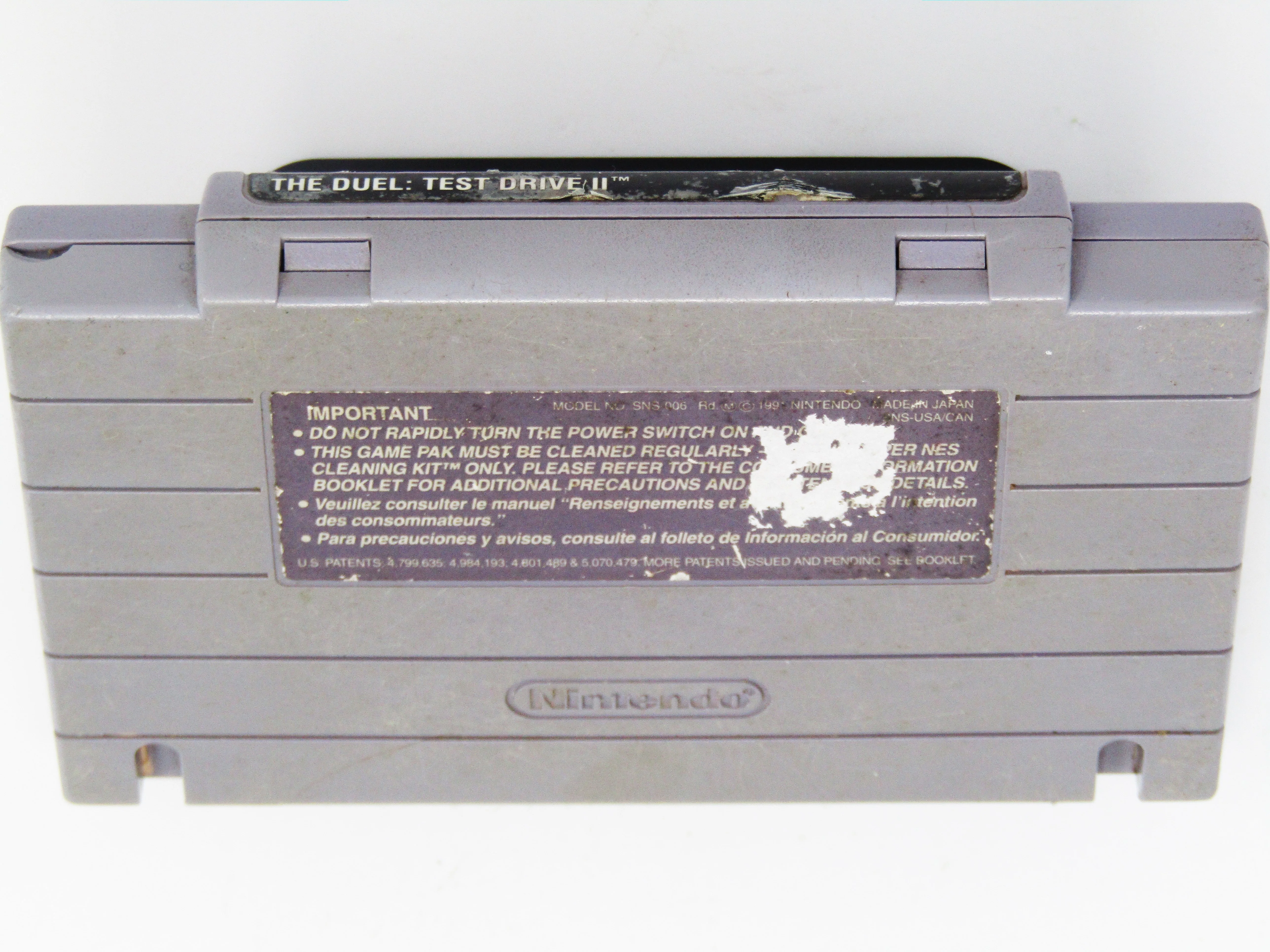 The Duel Test Drive II 2 (Super Nintendo / SNES) - Image 9