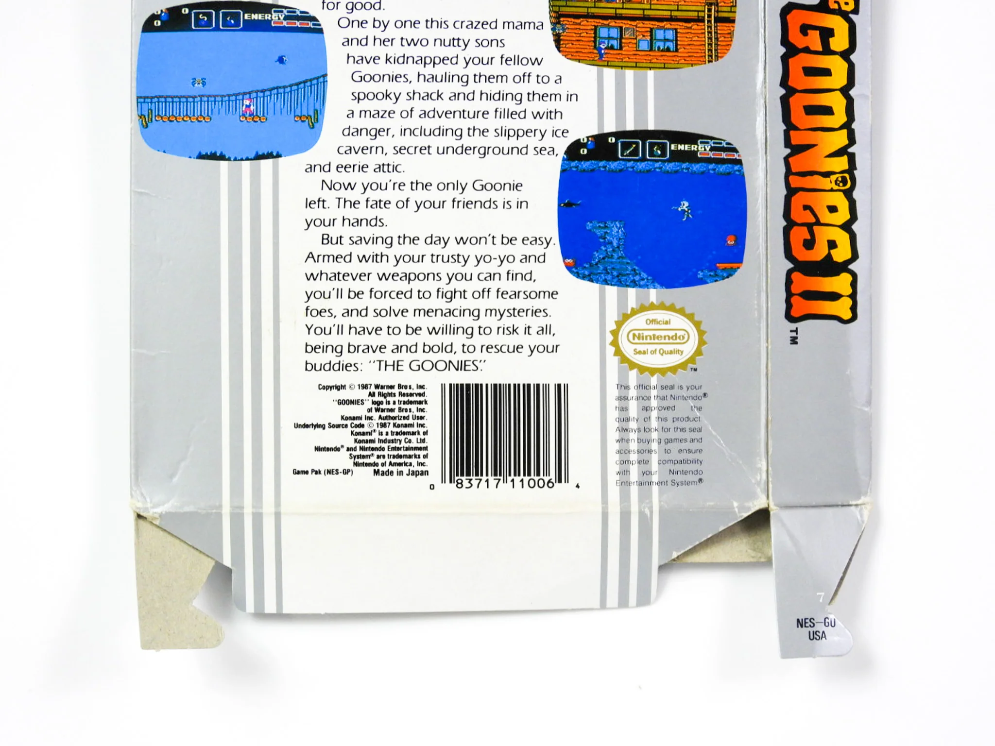 The Goonies II 2 [Box] (Nintendo / NES) - Image 5