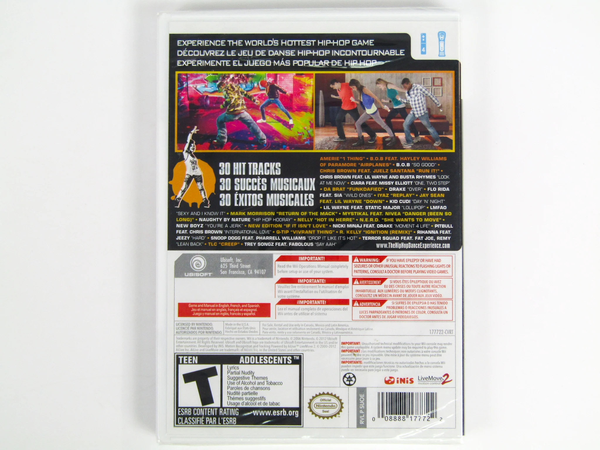 The Hip Hop Dance Experience (Nintendo Wii) - Image 2
