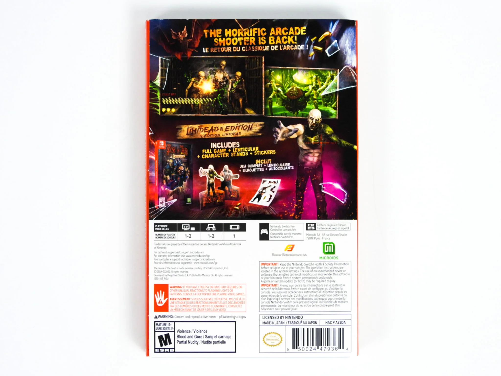 The House Of The Dead Remake [Limidead Edition] (Nintendo Switch) - Image 7