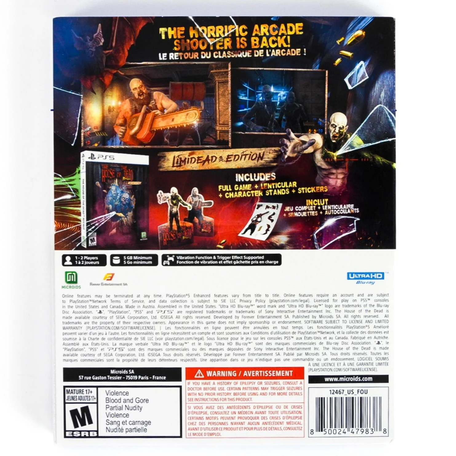 The House of the Dead Remake [Limidead Edition] (PlayStation 5 / PS5) - Image 2