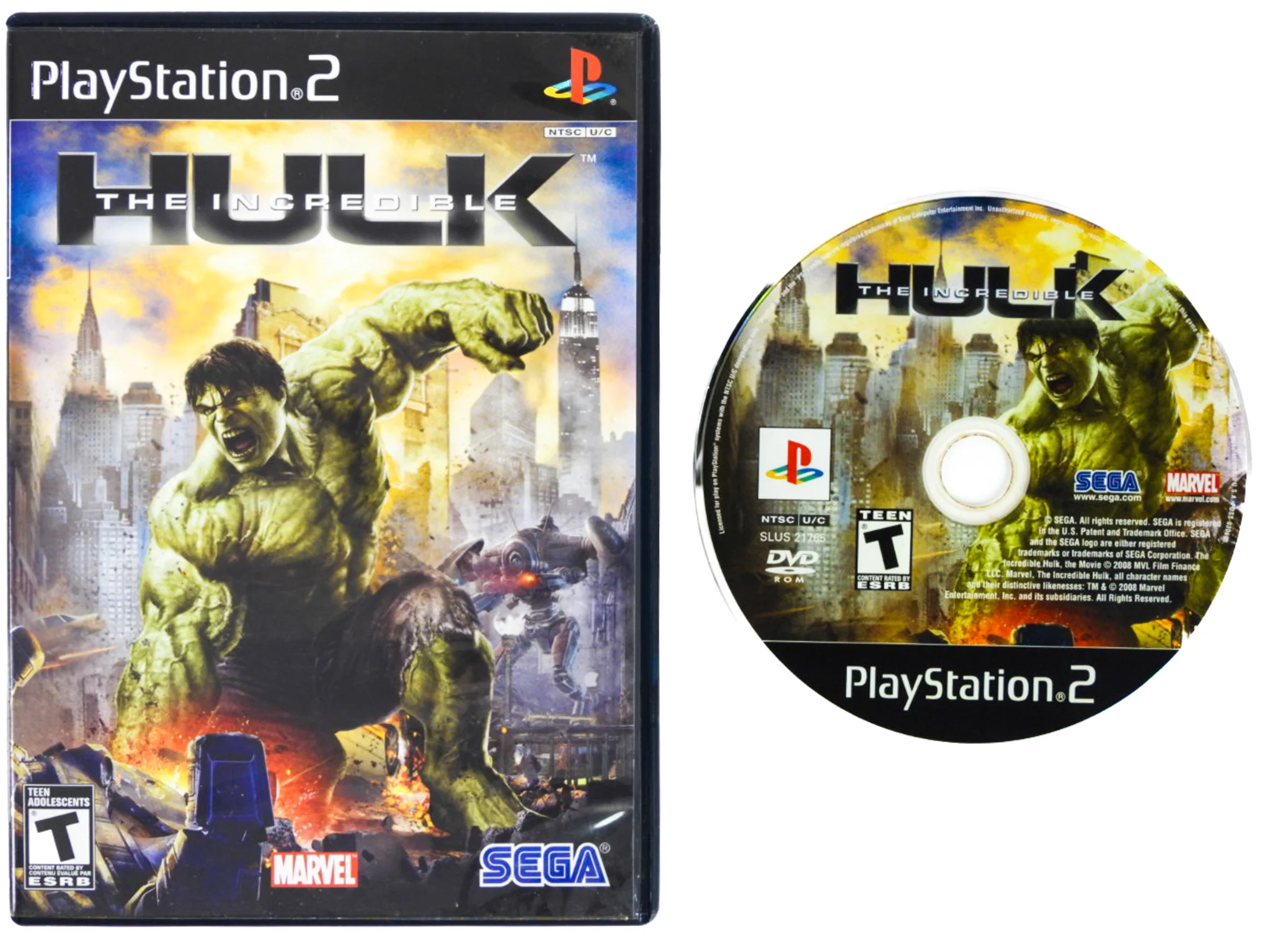 The Incredible Hulk (PlayStation 2 / PS2) - Image 2