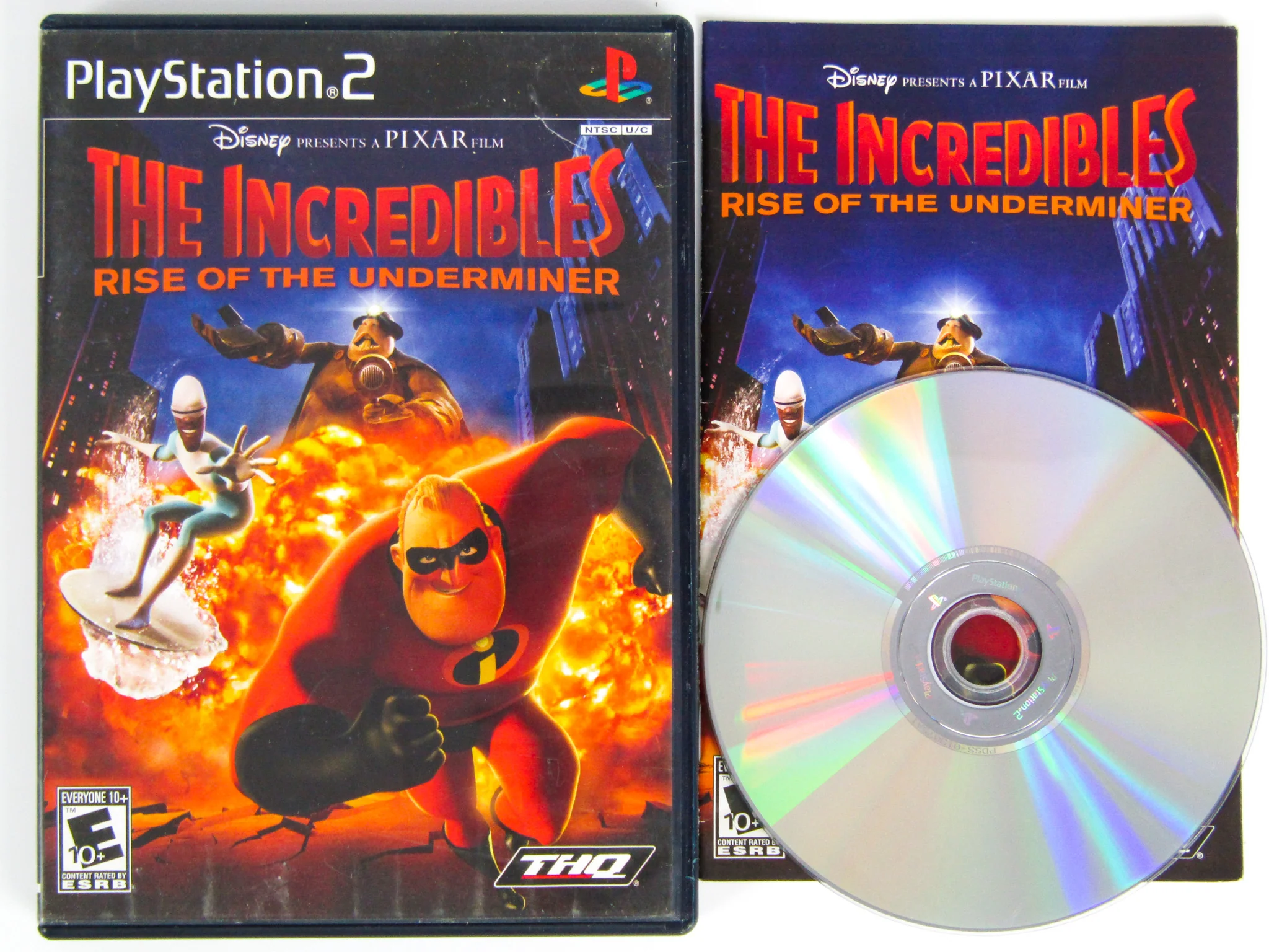 The Incredibles Rise of the Underminer (PlayStation 2 / PS2)