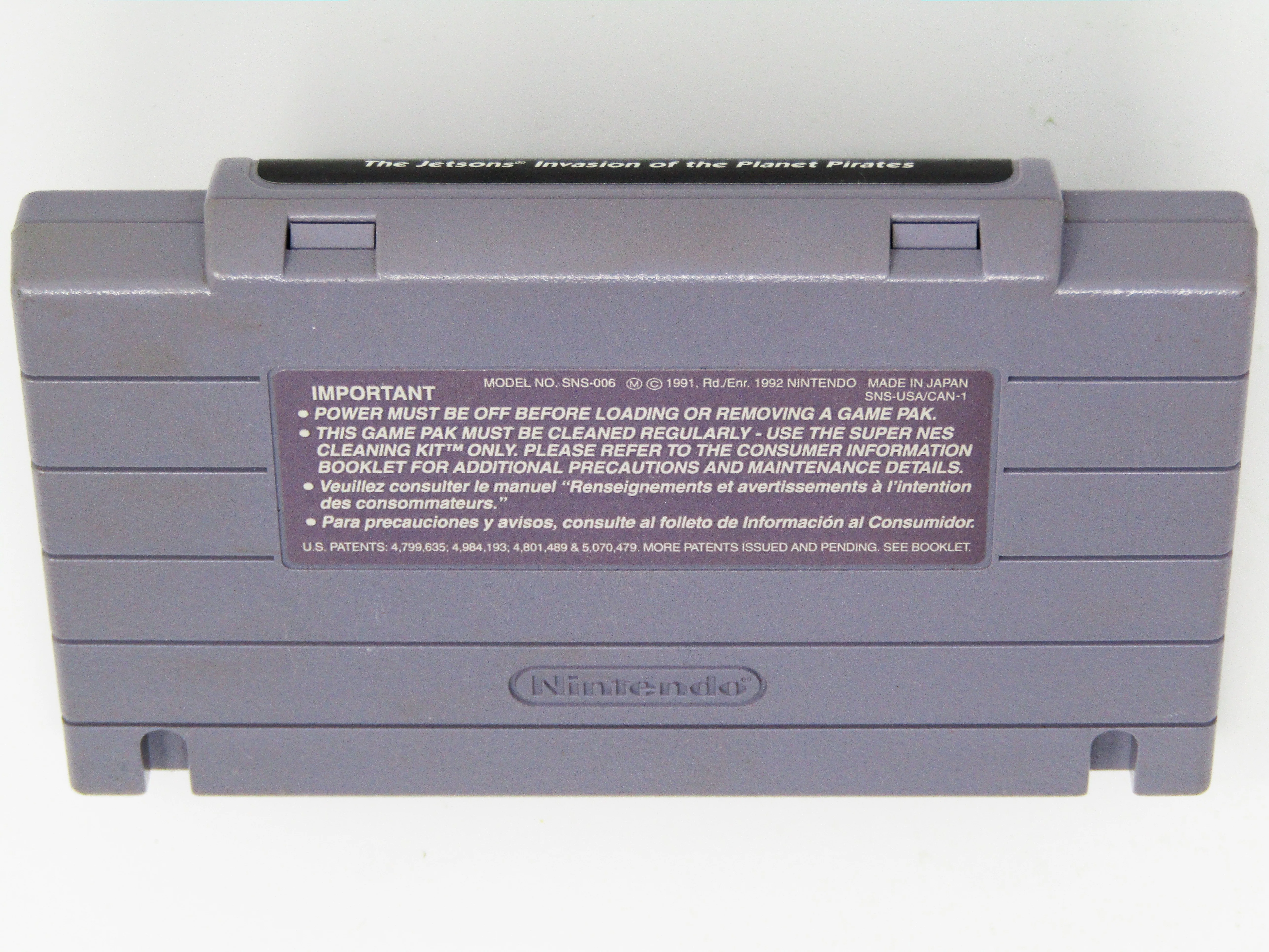The Jetsons Invasion of the Planet Pirates (Super Nintendo / SNES) - Image 14