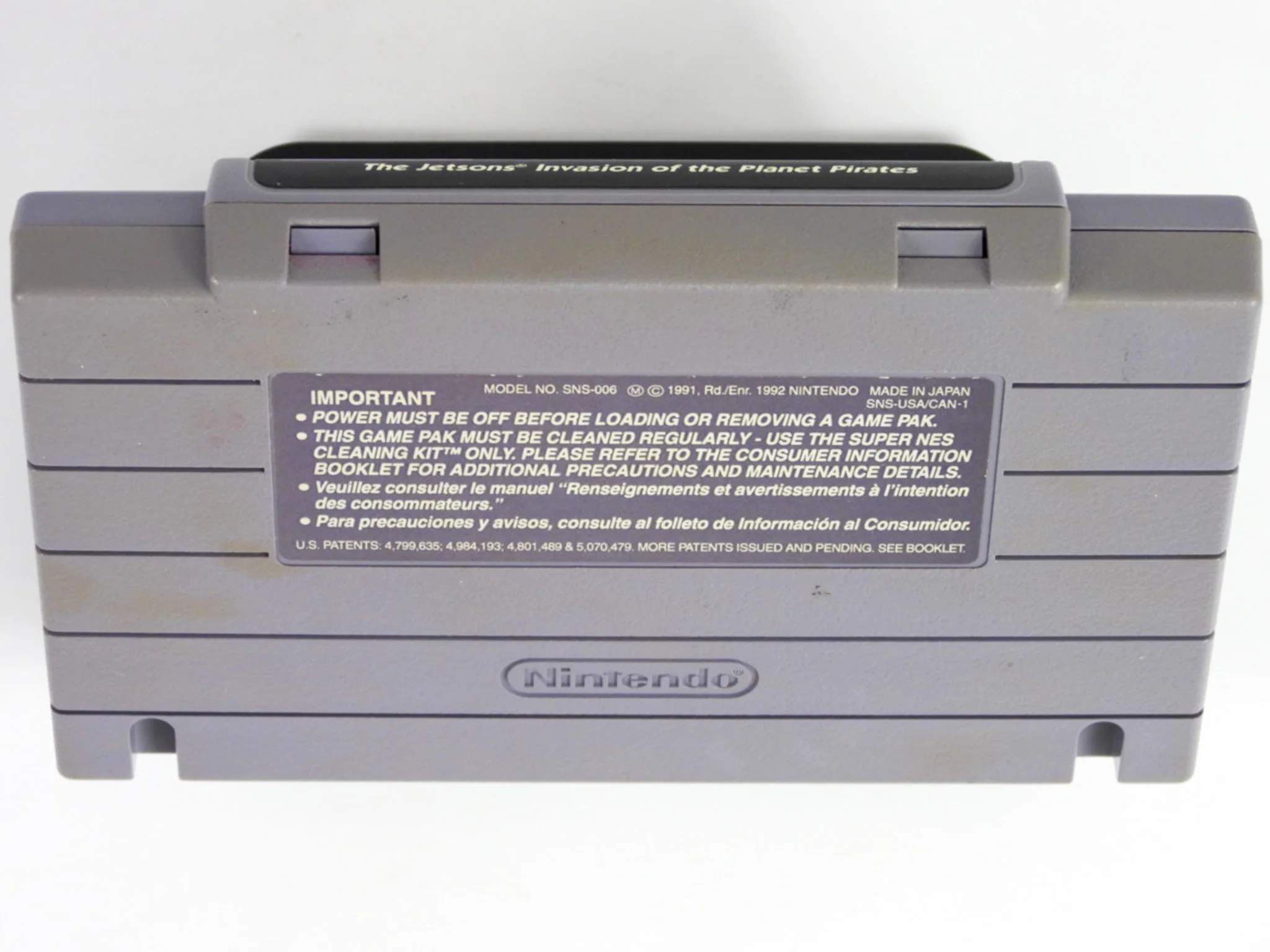 The Jetsons Invasion of the Planet Pirates (Super Nintendo / SNES) - Image 16