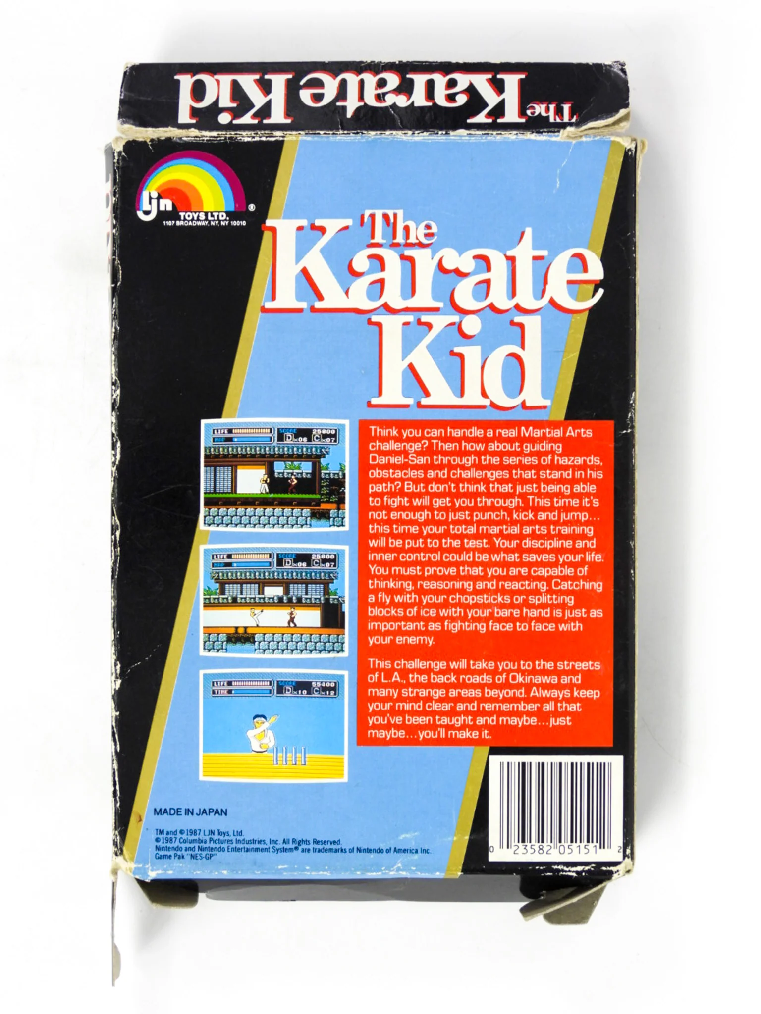 The Karate Kid [Box] (Nintendo / NES) - Image 2