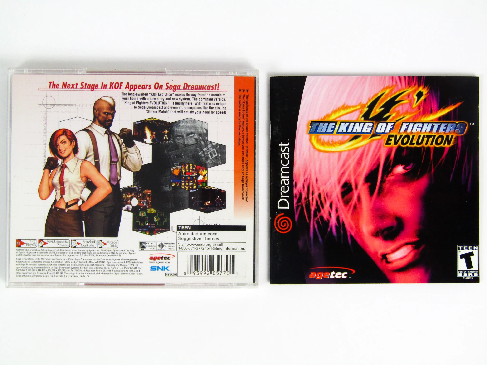 The King Of Fighters Evolution (Sega Dreamcast) - Image 2