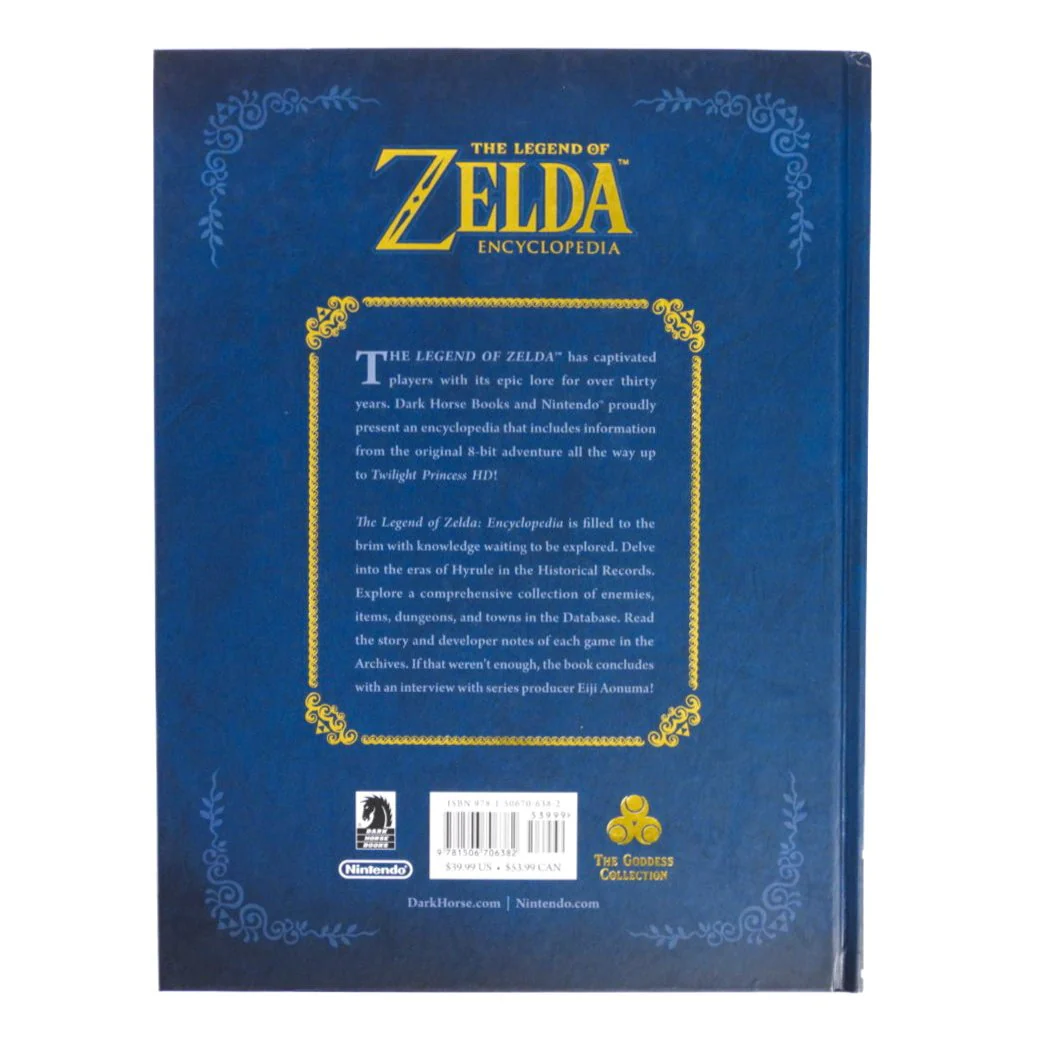 The Legend Of Zelda: Encyclopedia [Dark Horse Comics] [Hardcover] (Game Guide) - Image 2