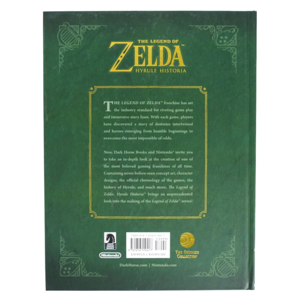 The Legend Of Zelda: Hyrule Historia [Dark Horse Comics] [Hardcover] (Art Book) - Image 2