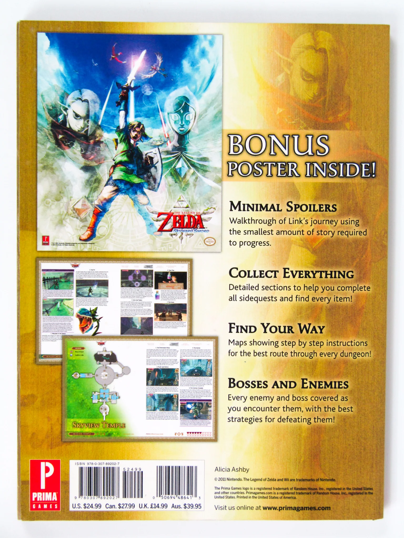 The Legend of Zelda: Skyward Sword [Premiere Edition] [Prima Games] (Game Guide) - Image 4