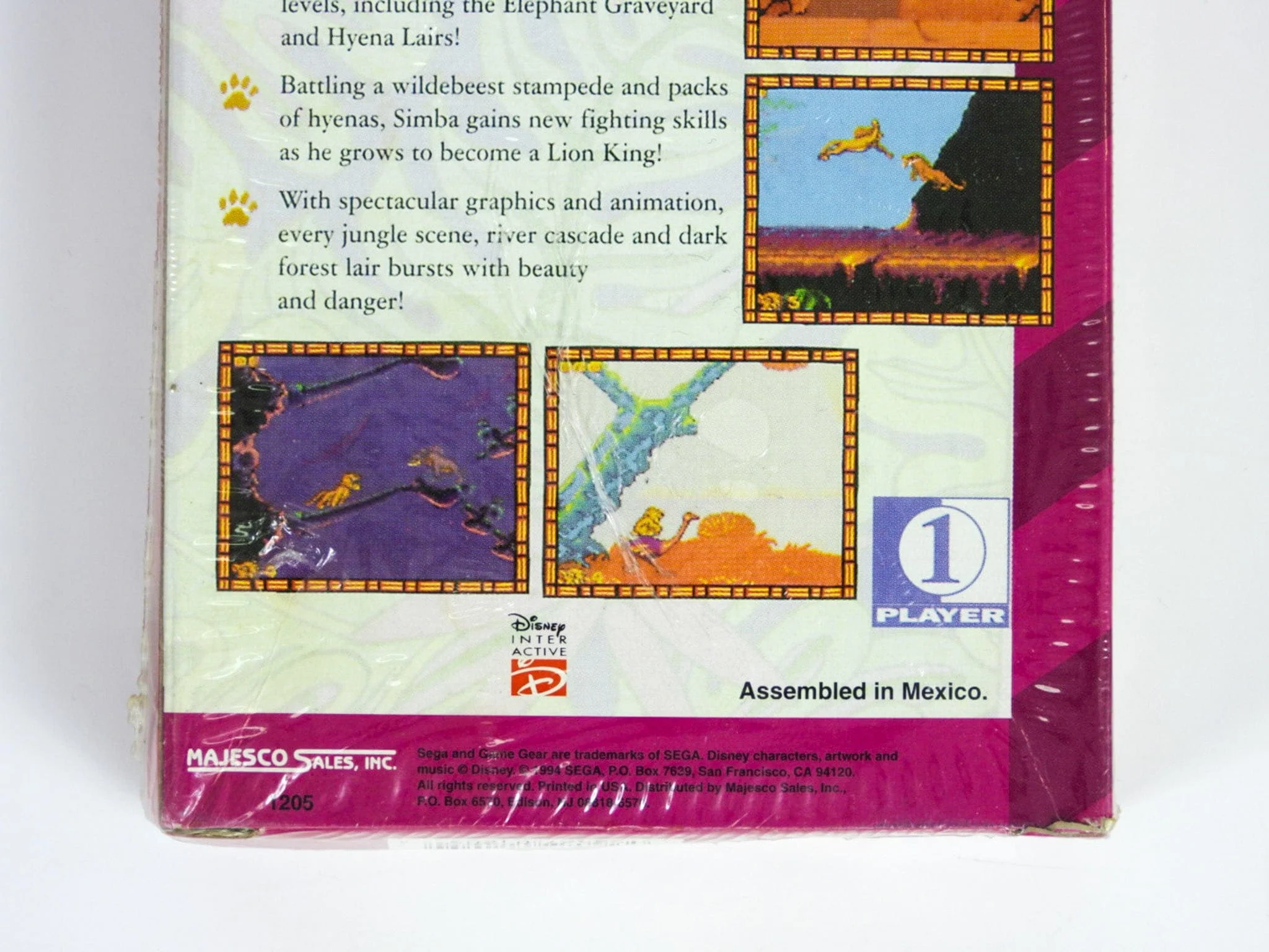 The Lion King (Sega Game Gear) - Image 3