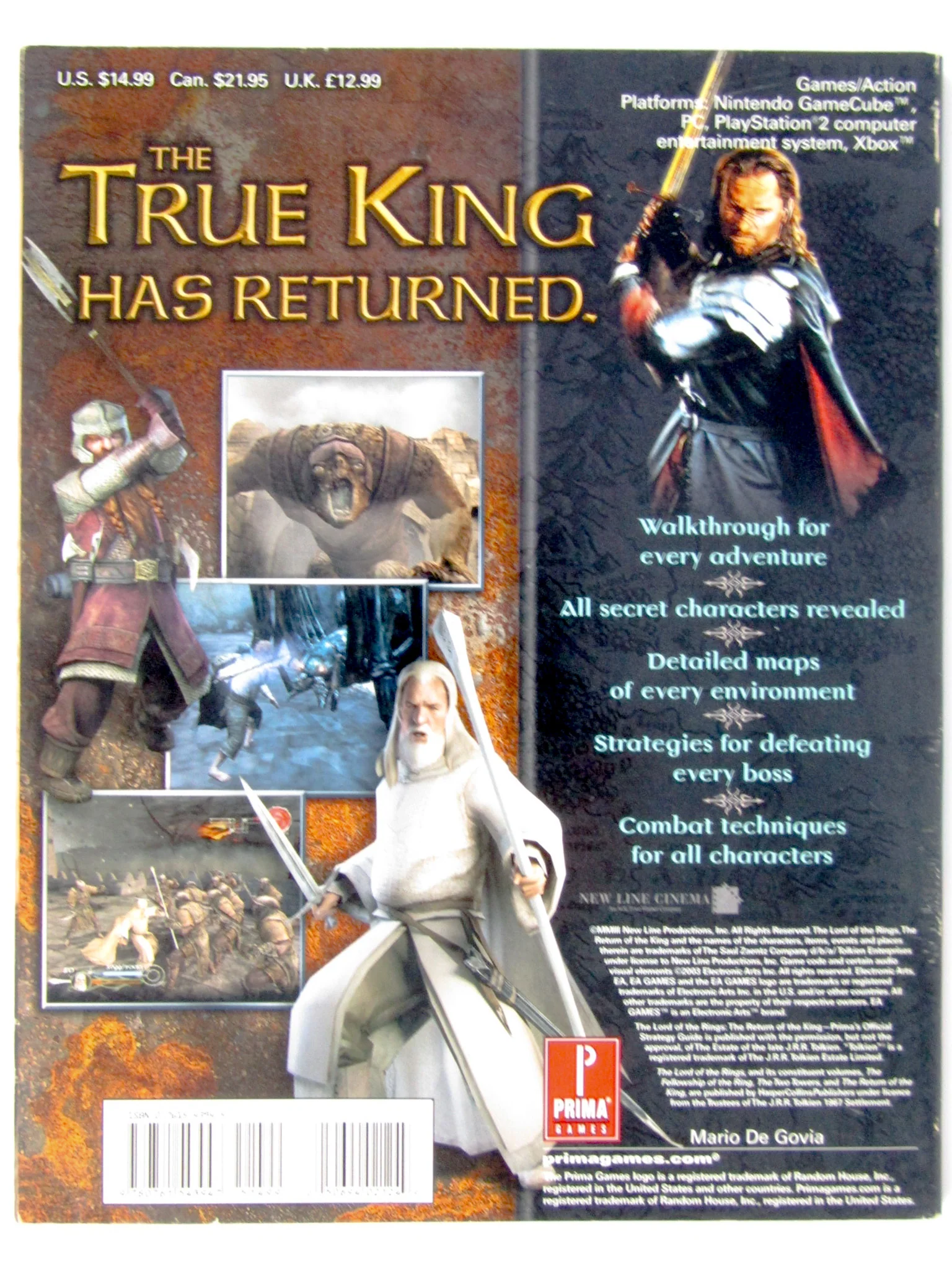 The Lord of the Rings: The Return of the King [Prima Games] (Game Guide) - Image 2