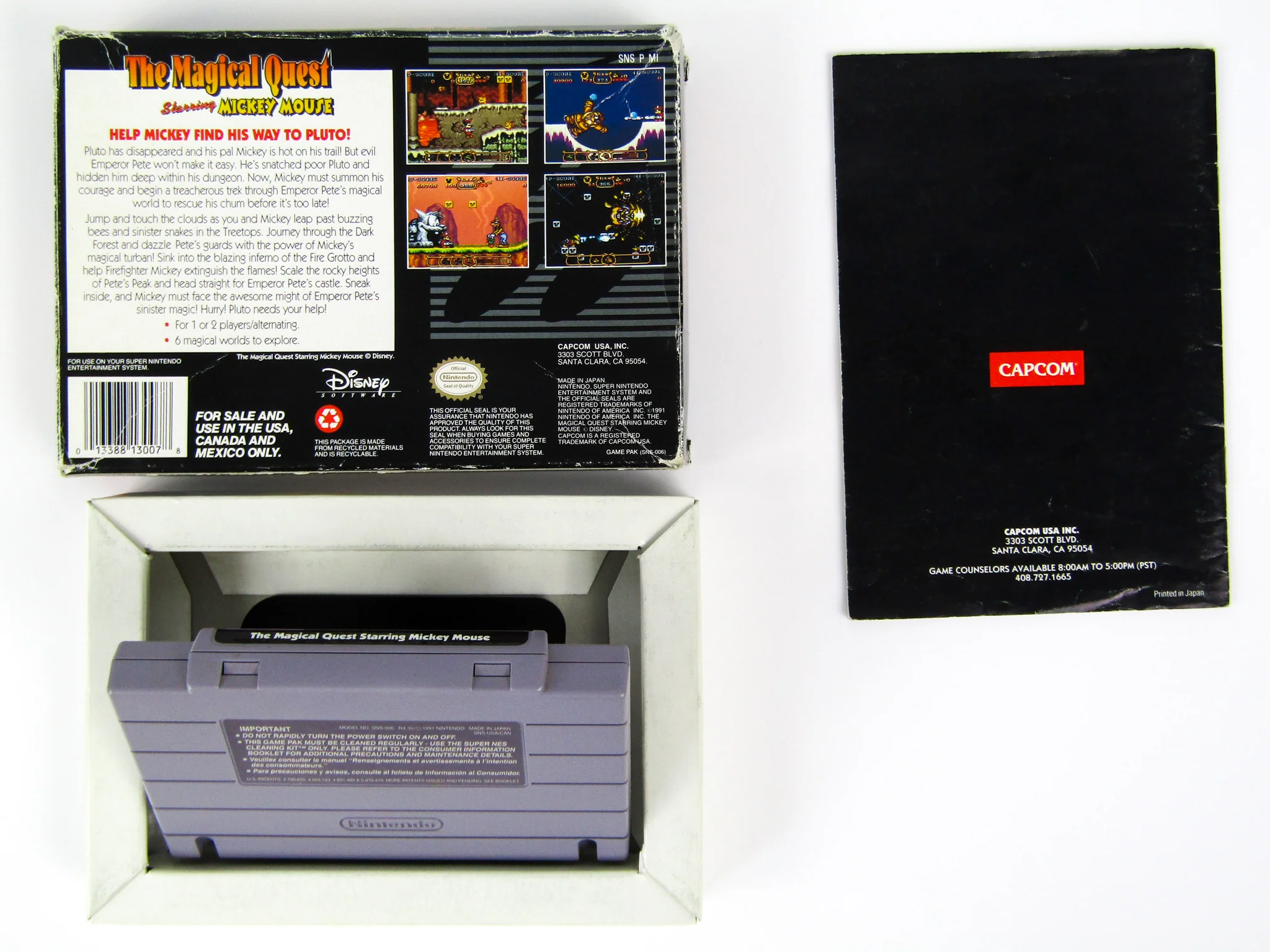 The Magical Quest Starring Mickey Mouse (Super Nintendo / SNES) - Image 4