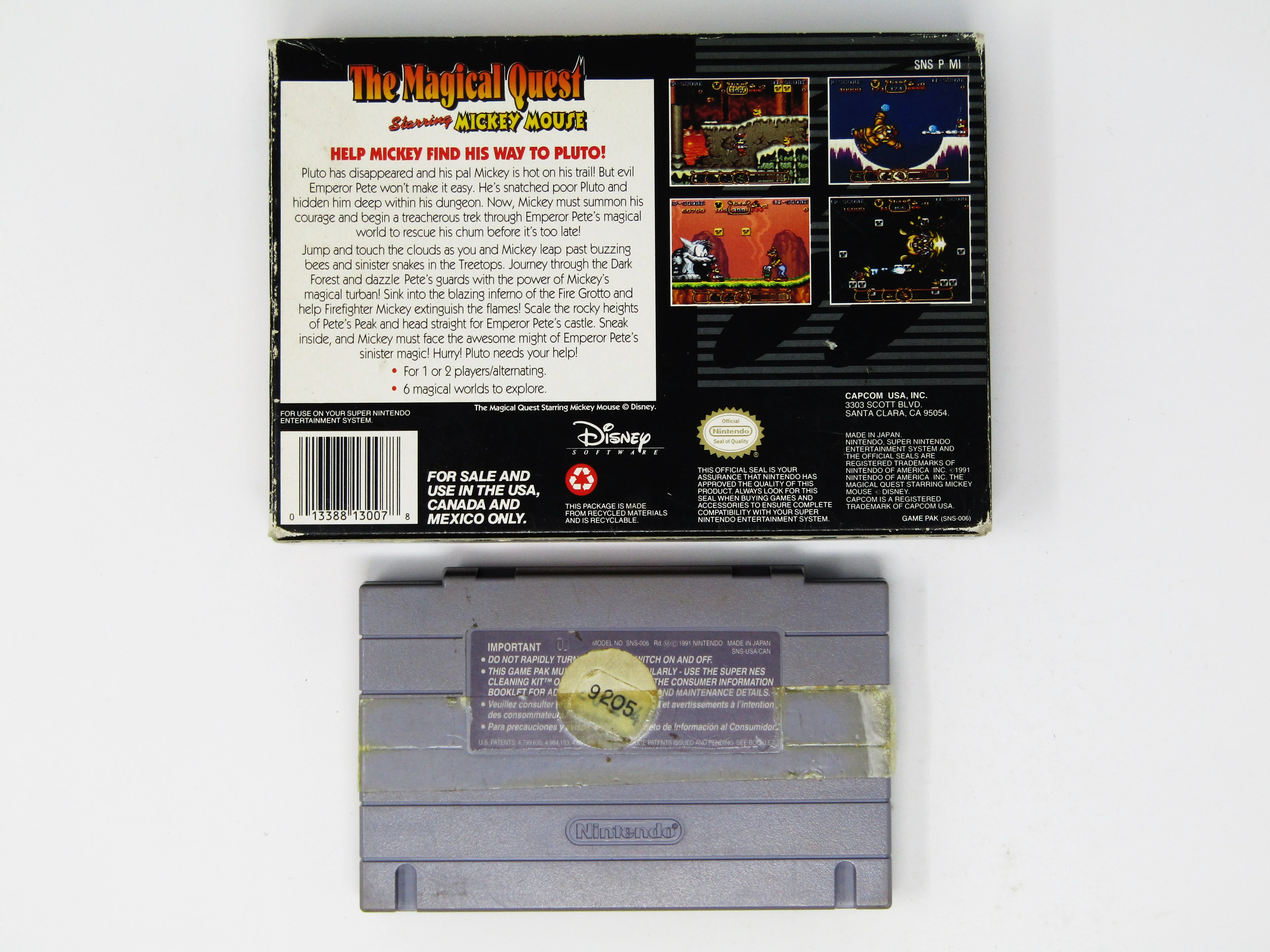 The Magical Quest Starring Mickey Mouse (Super Nintendo / SNES) - Image 6