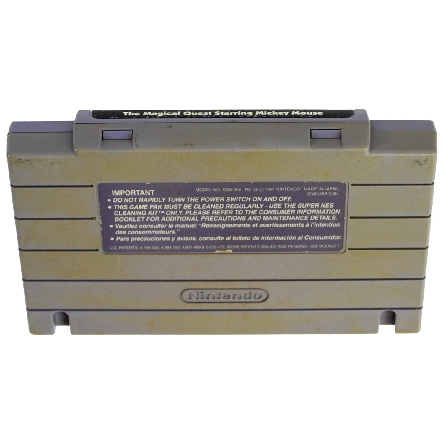 The Magical Quest Starring Mickey Mouse (Super Nintendo / SNES) - Image 9