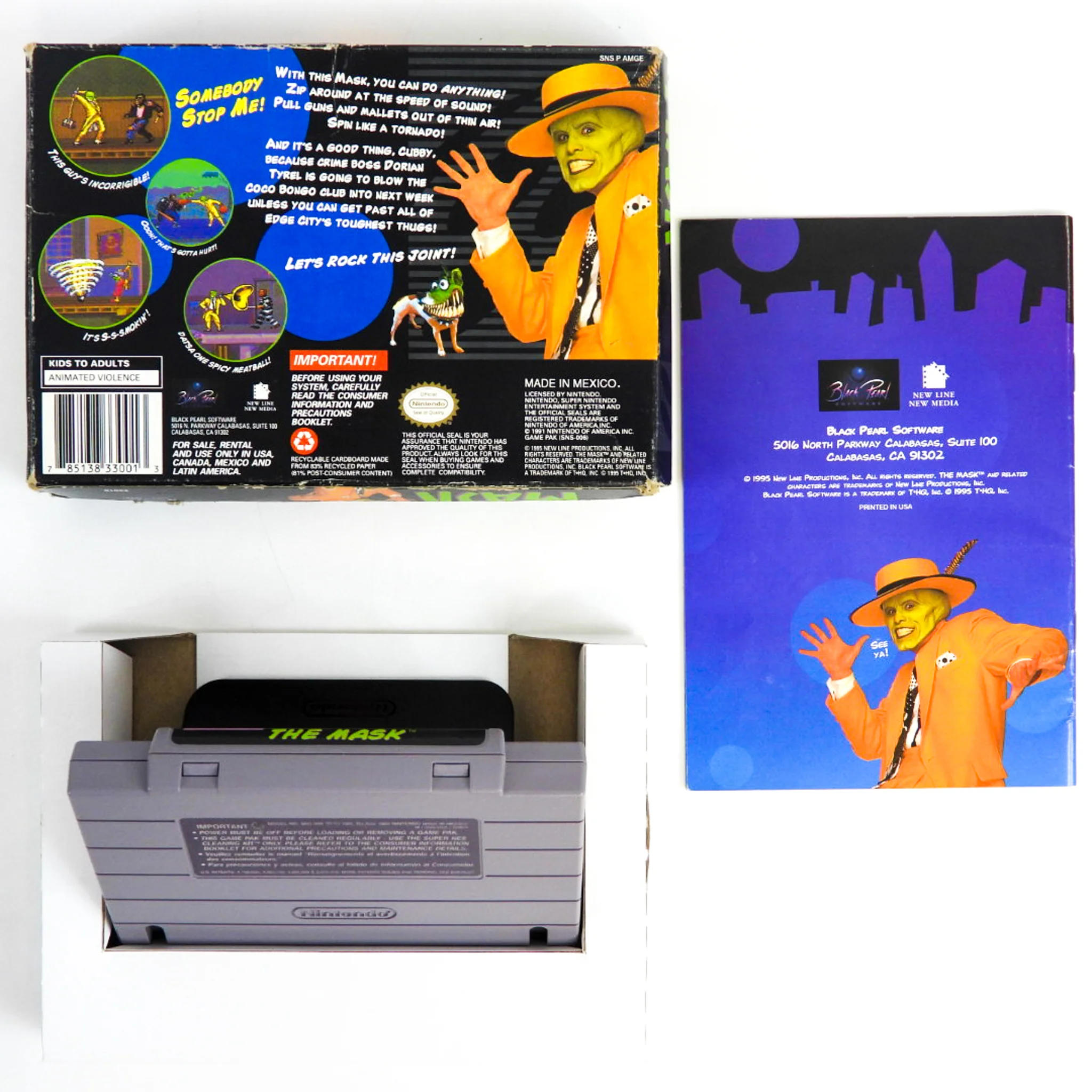 The Mask (Super Nintendo / SNES) - Image 2