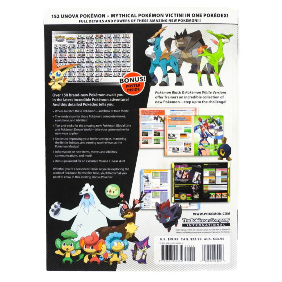 The Official Unova Pokedex & Guide: Volume 2 Pokemon Black and White Version (Game Guide) - Image 2