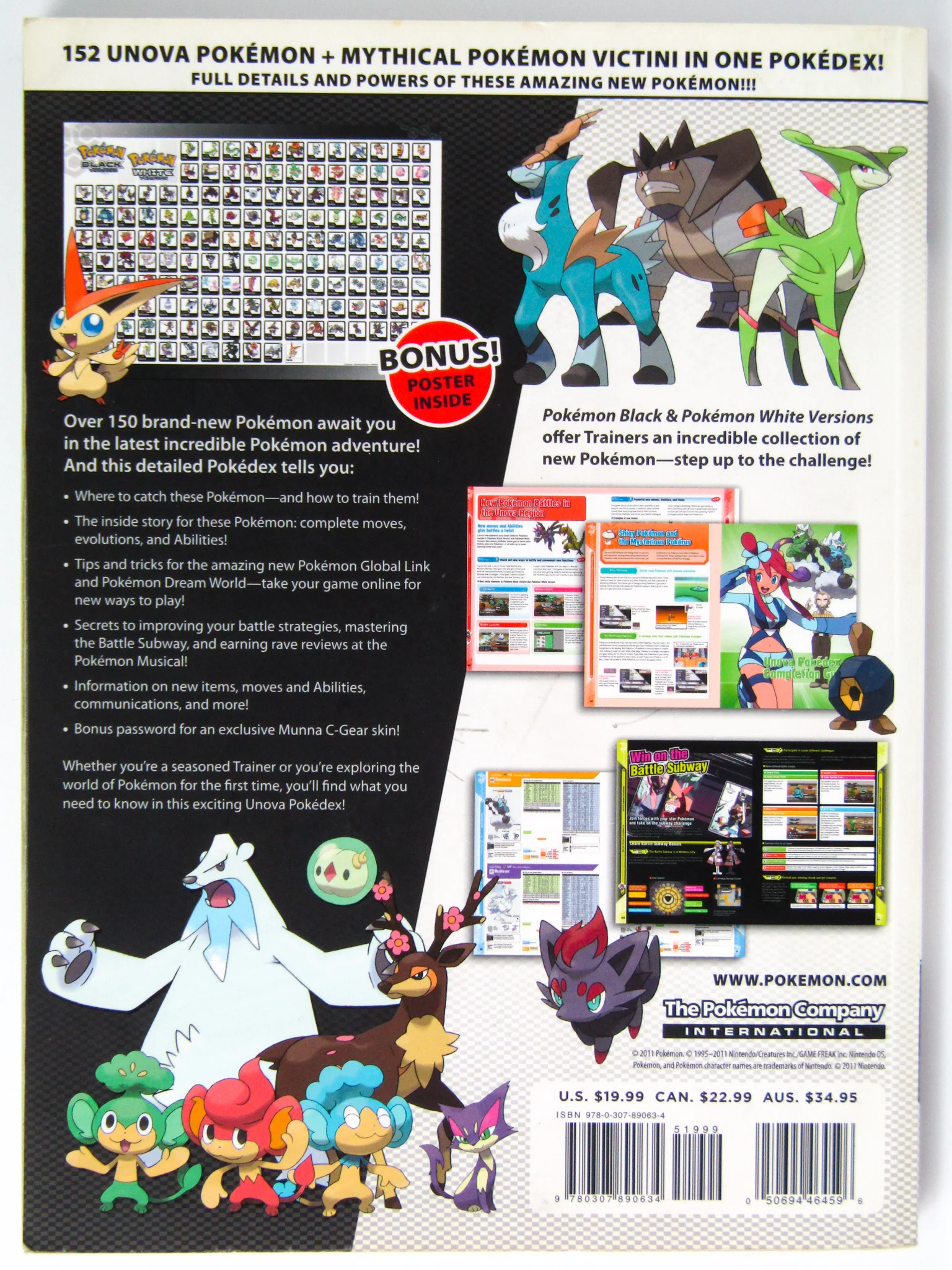 The Official Unova Pokedex & Guide: Volume 2 Pokemon Black and White Version (Game Guide) - Image 5