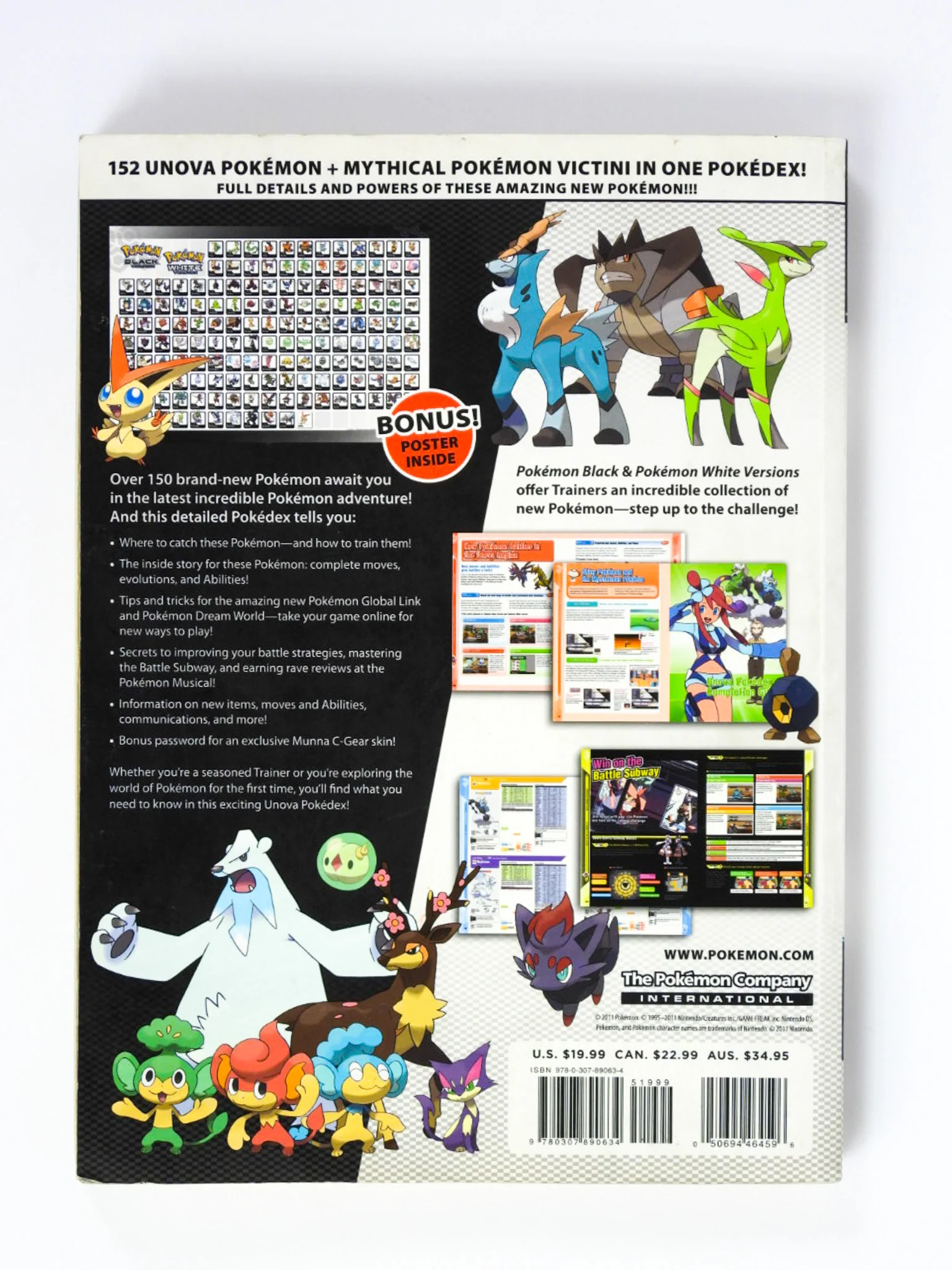 The Official Unova Pokedex & Guide: Volume 2 Pokemon Black and White Version (Game Guide) - Image 8