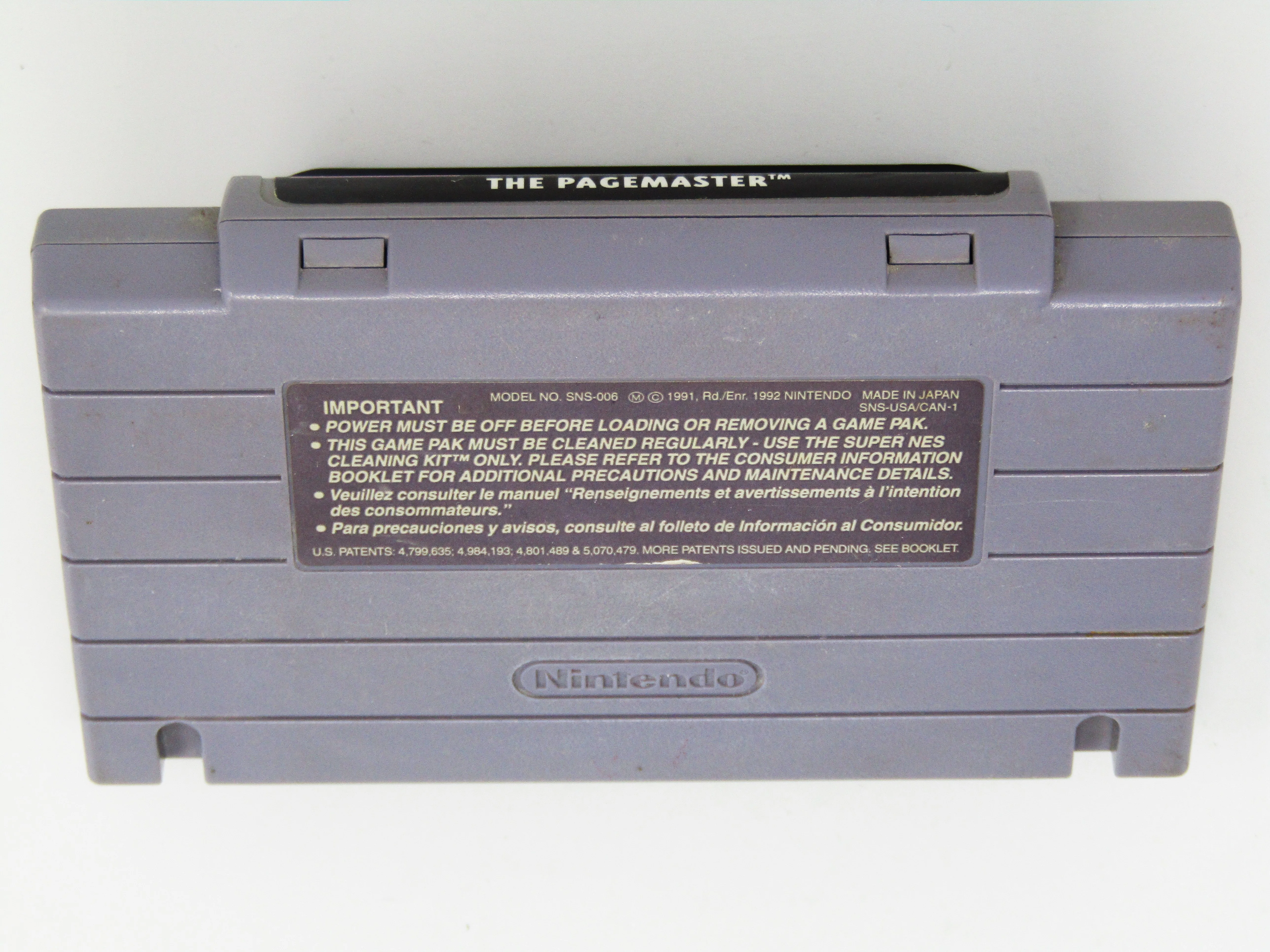 The Pagemaster (Super Nintendo / SNES) - Image 12