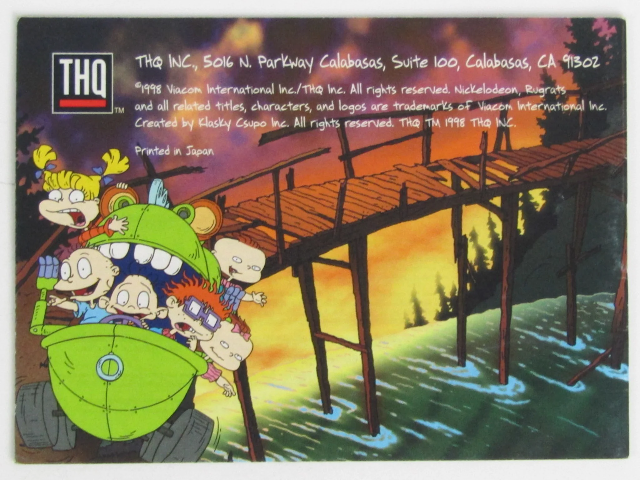 The Rugrats Movie [Manual] (Nintendo Game Boy) - Image 2