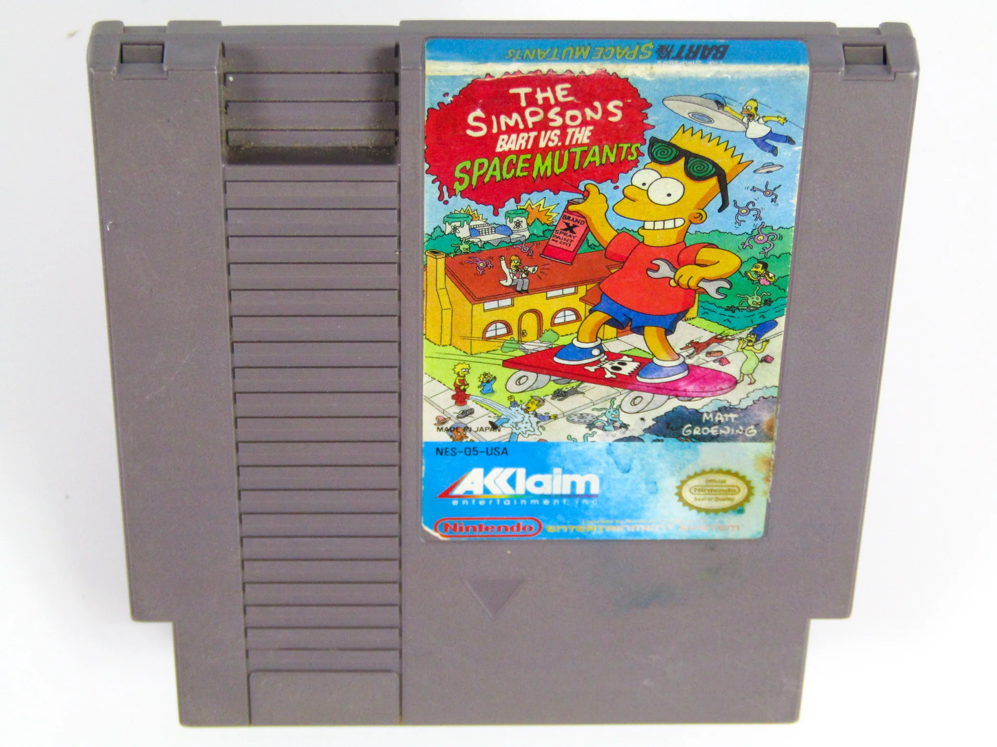 The Simpsons Bart Vs The Space Mutants (Nintendo / NES) - Image 10