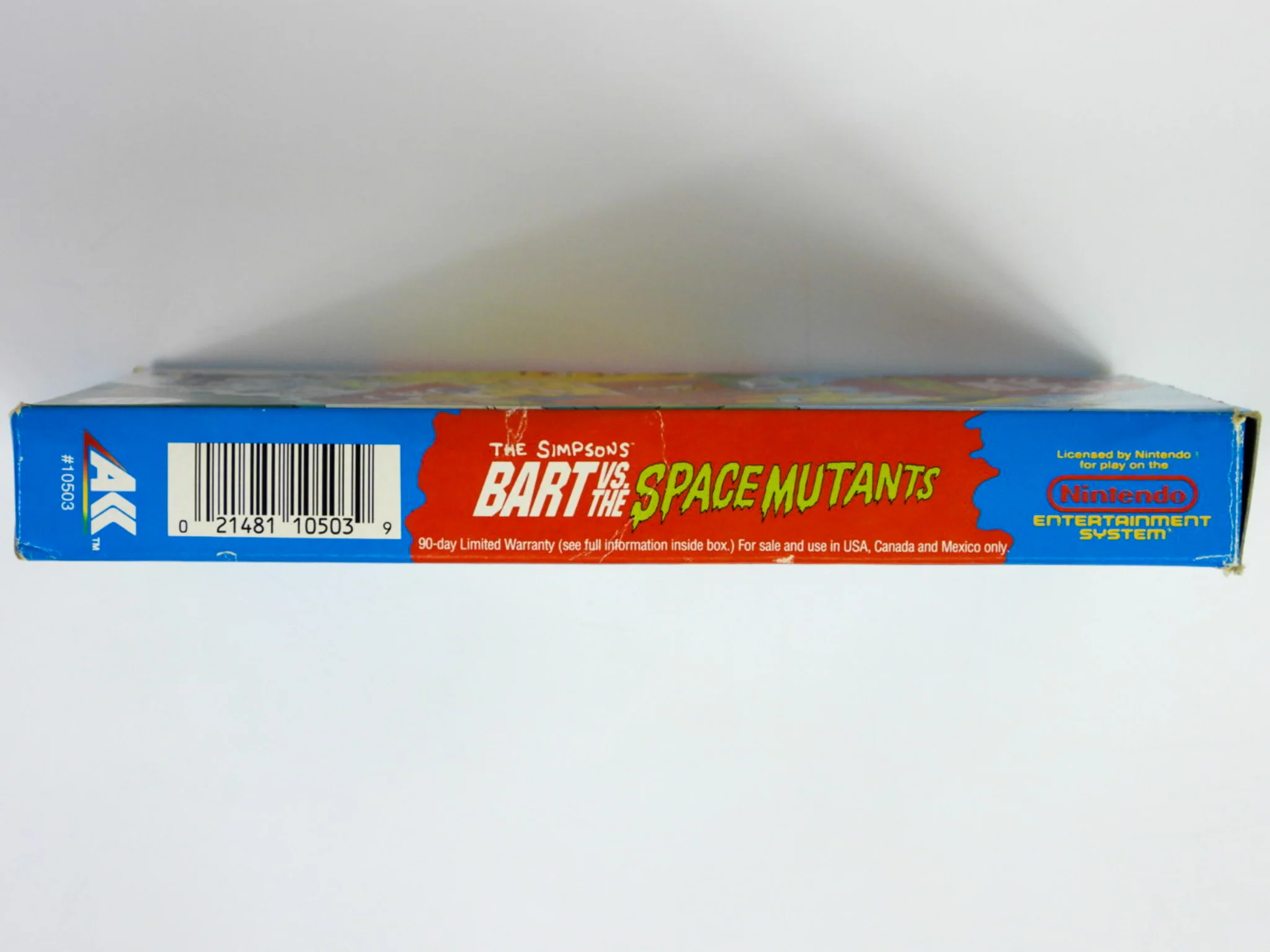 The Simpsons Bart Vs The Space Mutants (Nintendo / NES) - Image 5