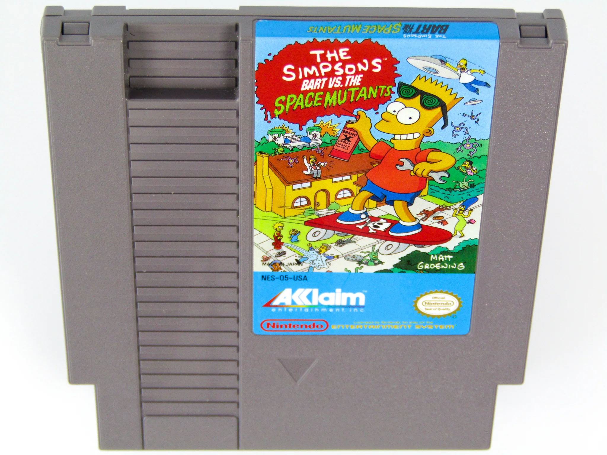 The Simpsons Bart Vs The Space Mutants (Nintendo / NES) - Image 6