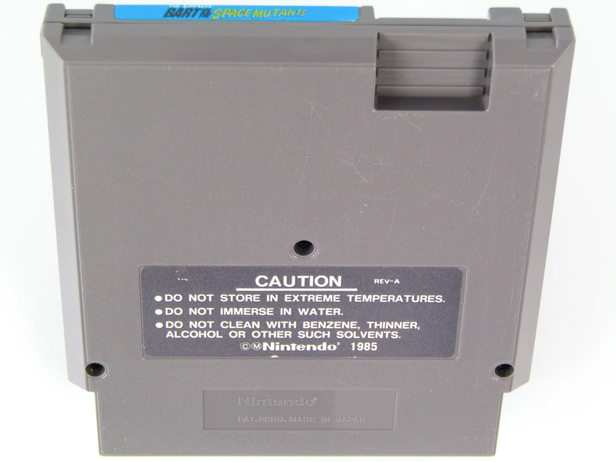 The Simpsons Bart Vs The Space Mutants (Nintendo / NES) - Image 7