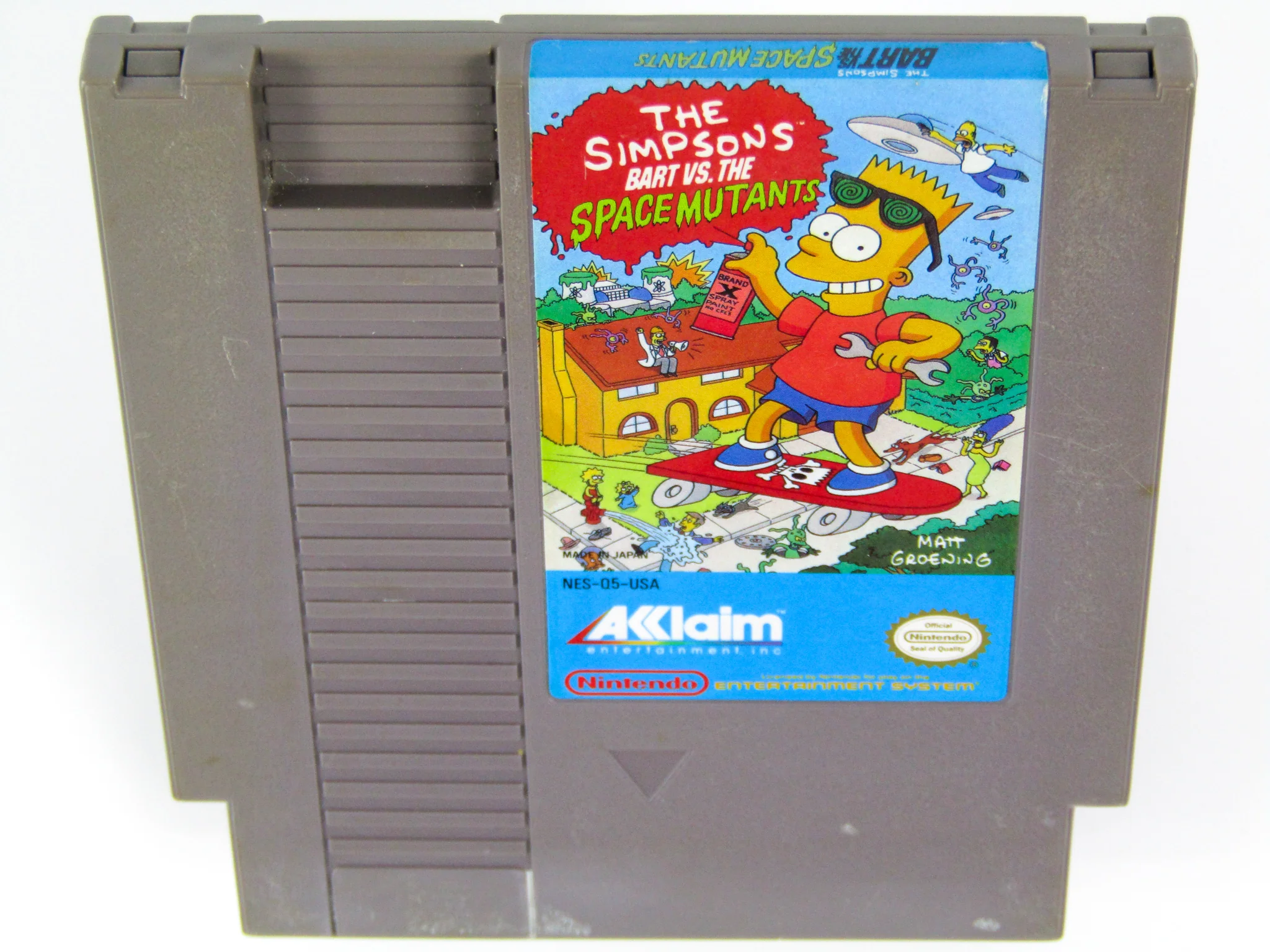 The Simpsons Bart Vs The Space Mutants (Nintendo / NES) - Image 8