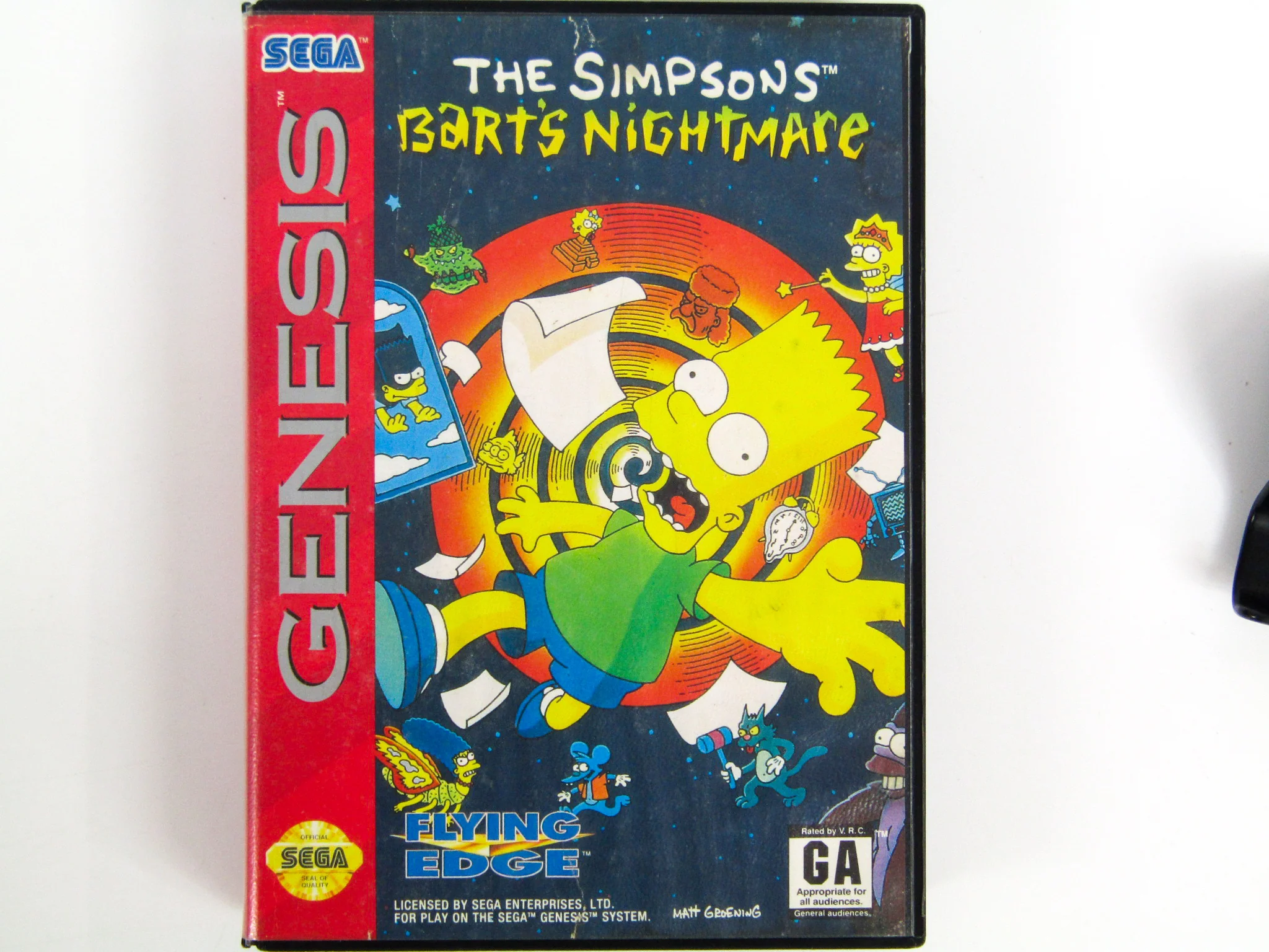 The Simpsons Bart's Nightmare (Sega Genesis) - Image 2