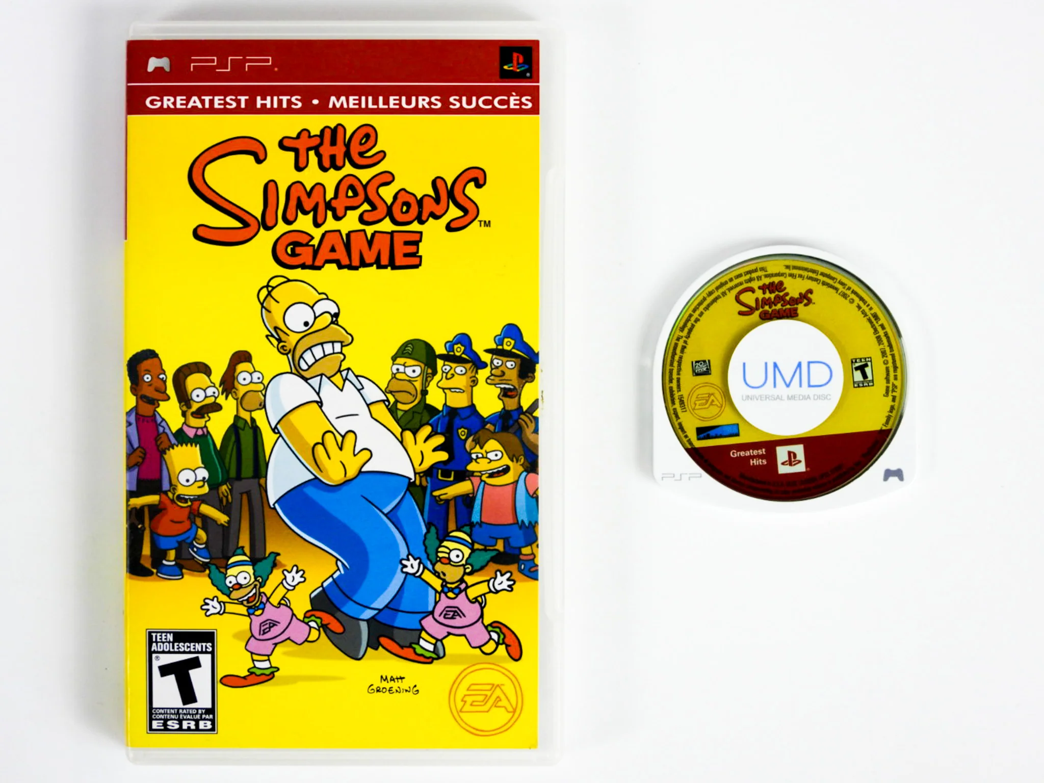 The Simpsons Game [Greatest Hits] (PlayStation Portable / PSP) - Image 2