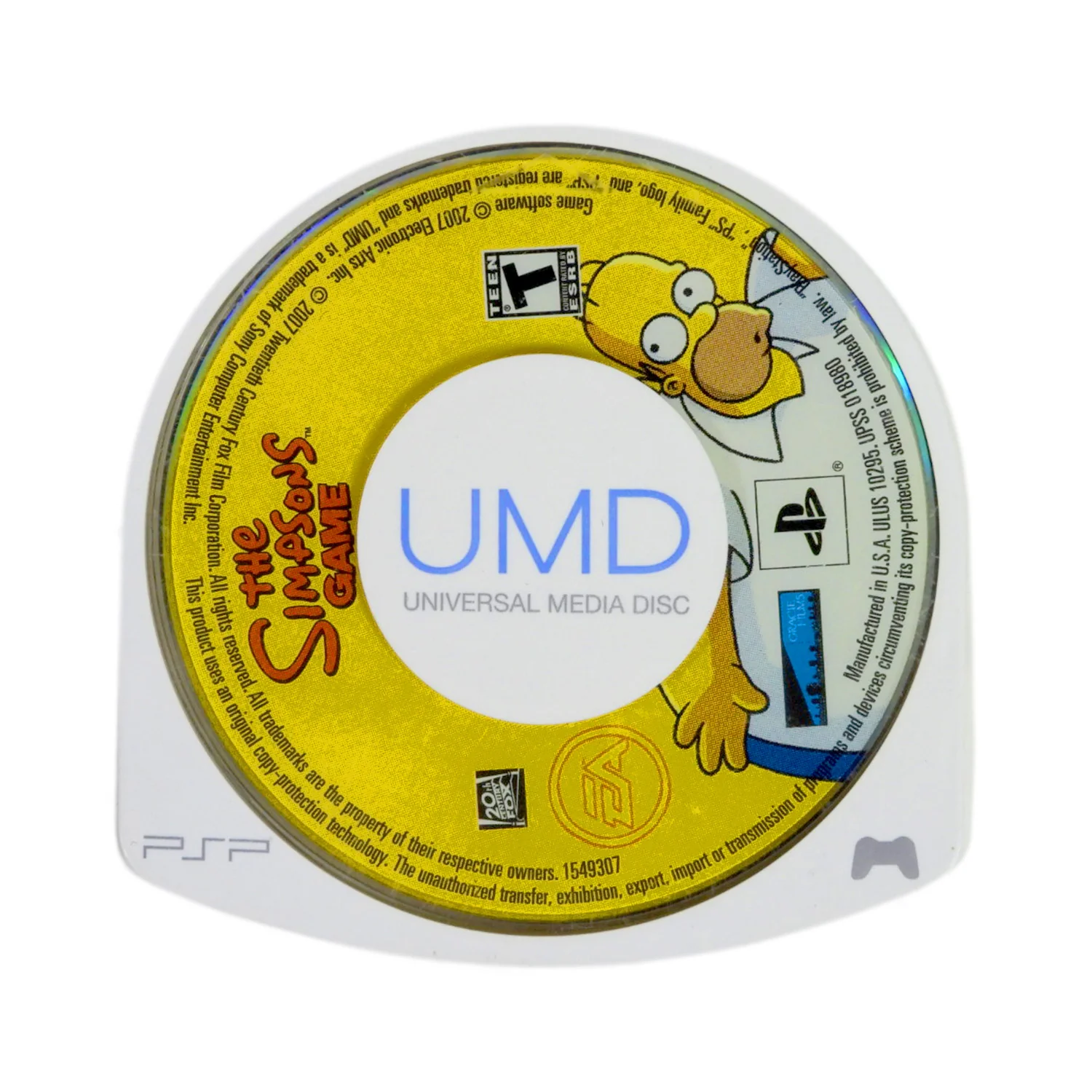 The Simpsons Game (PlayStation Portable / PSP) - Image 2