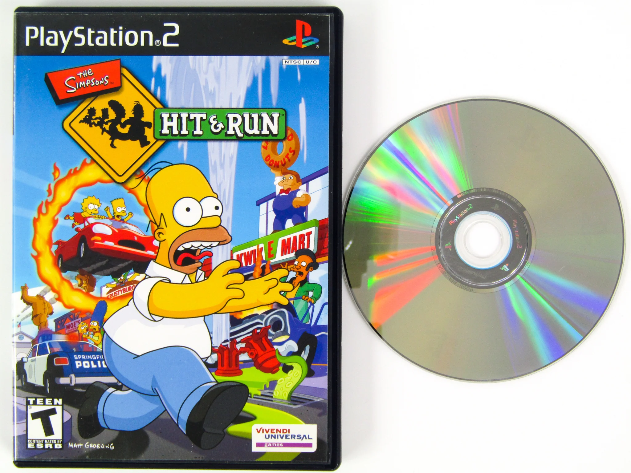 The Simpsons Hit And Run (PlayStation 2 / PS2) - Image 4