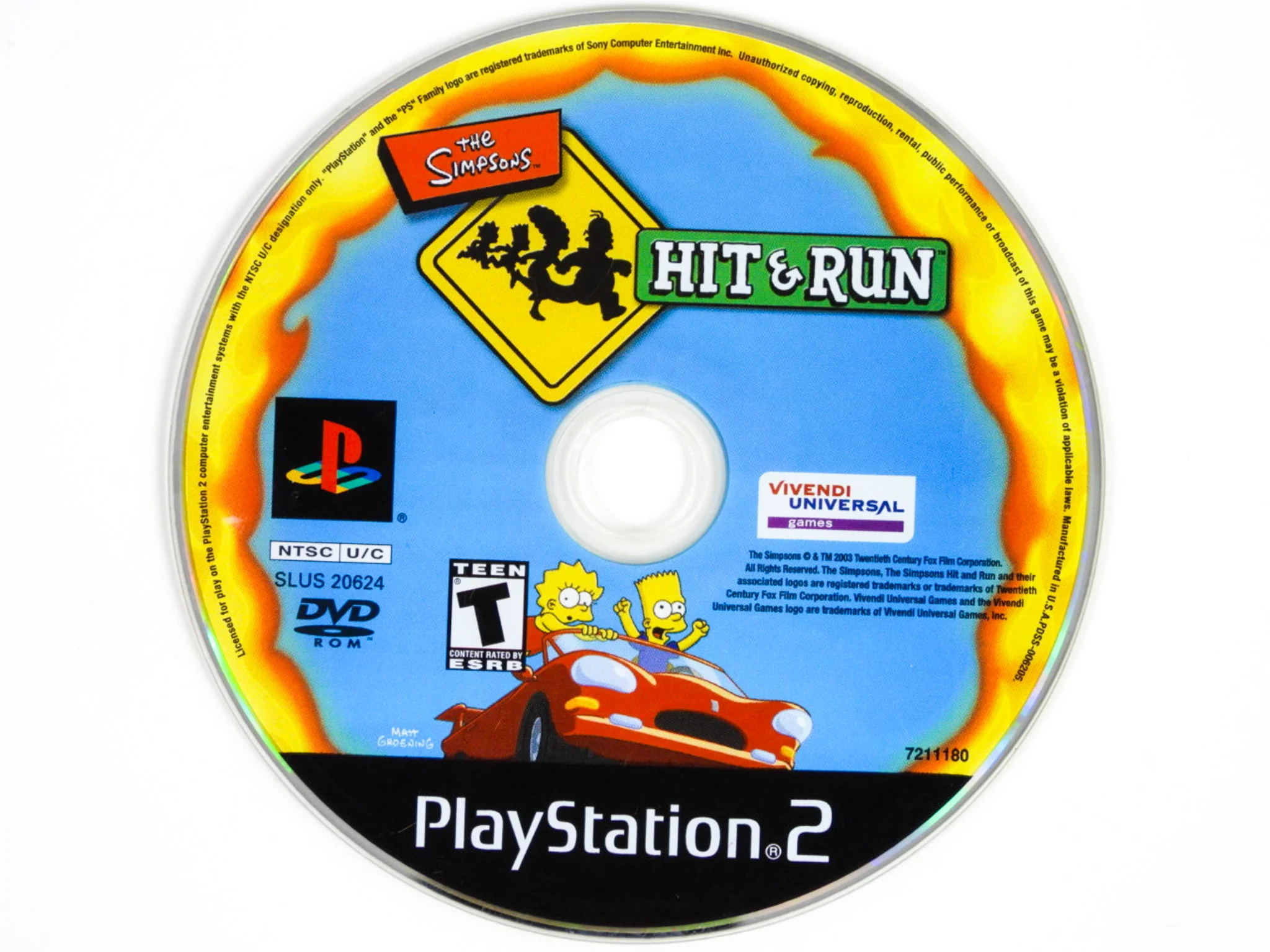 The Simpsons Hit And Run (PlayStation 2 / PS2) - Image 5