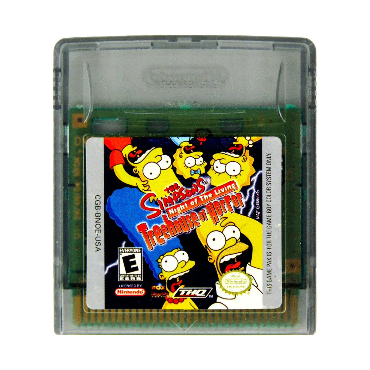 The Simpsons: Night of the Living Treehouse of Horror (Nintendo Game Boy Color / GBC) - Image 6