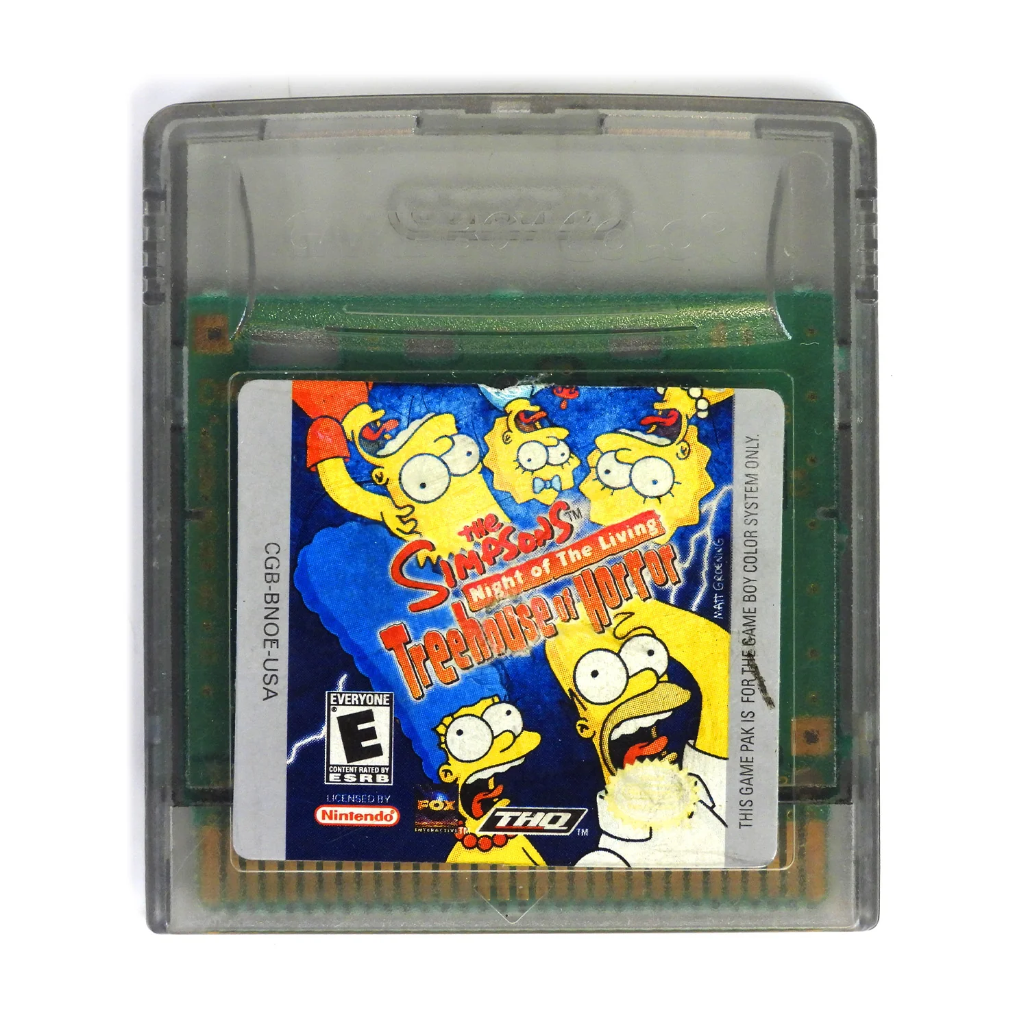 The Simpsons: Night of the Living Treehouse of Horror (Nintendo Game Boy Color / GBC) - Image 7